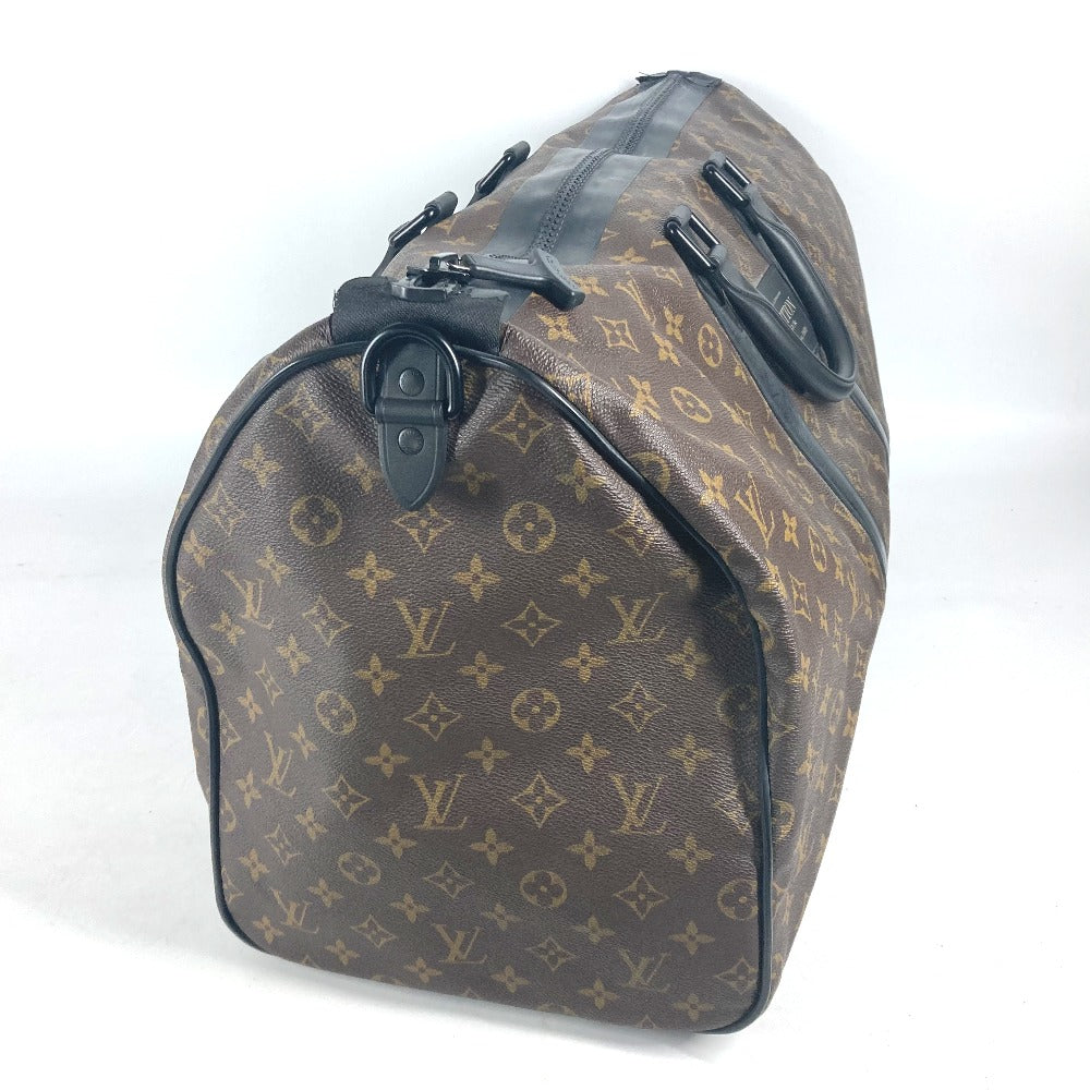 LOUIS VUITTON Boston Duffel bag Monogram canvas Brown Monogram watercolor Keepall �Ebandouliere55 unisex(Unisex)