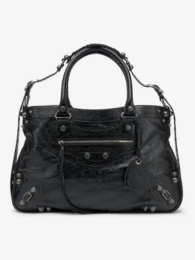 Luxury Balenciaga Trending 2026 Neo Cagole XL Tote Bag Black
