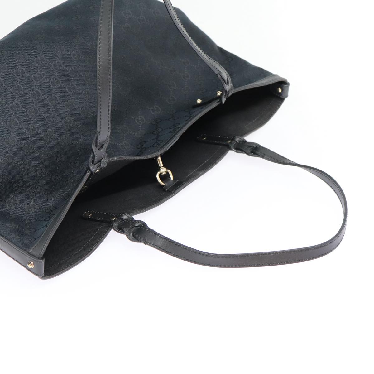 Gucci Leather Canvas Tote
