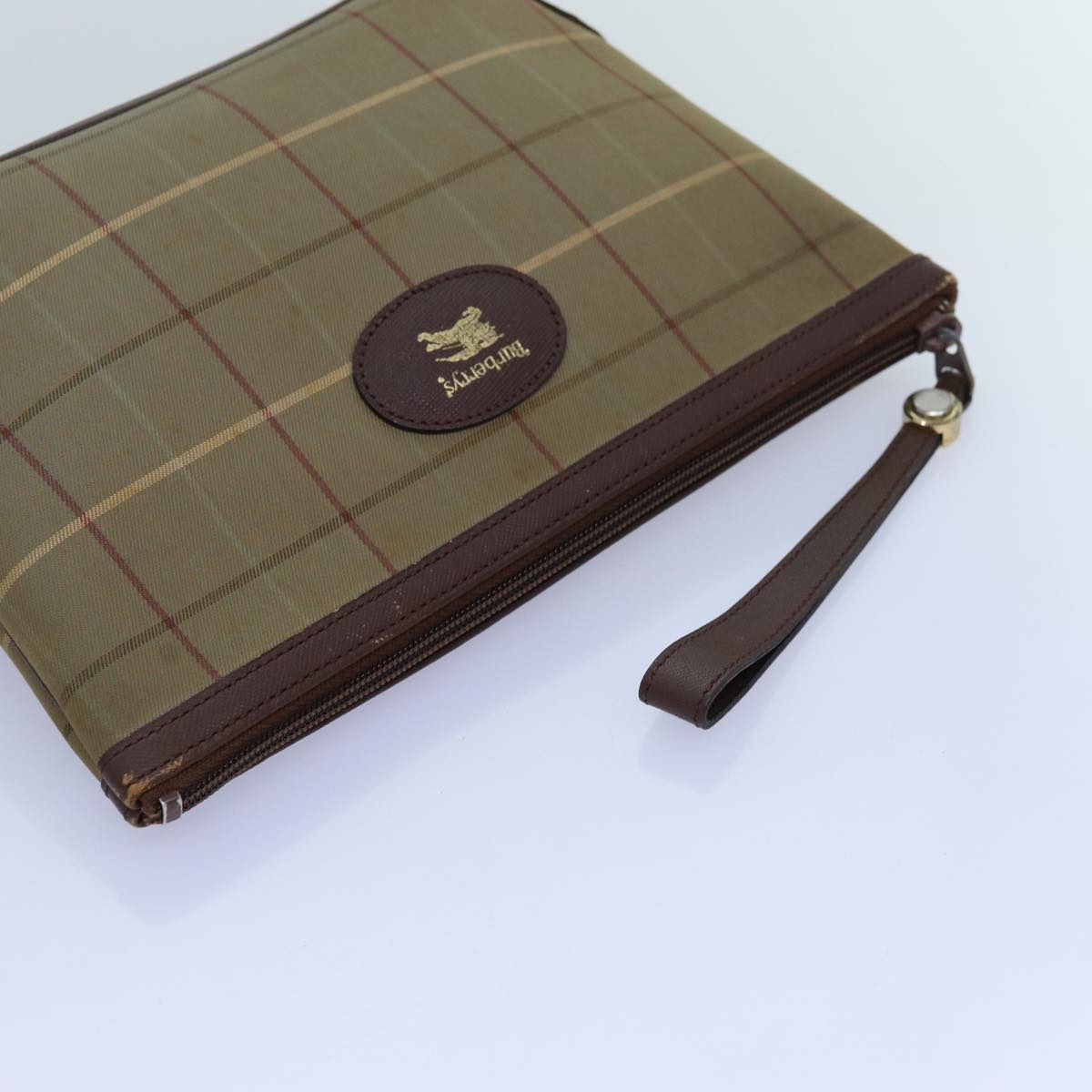 BURBERRY Nova Check Clutch Bag