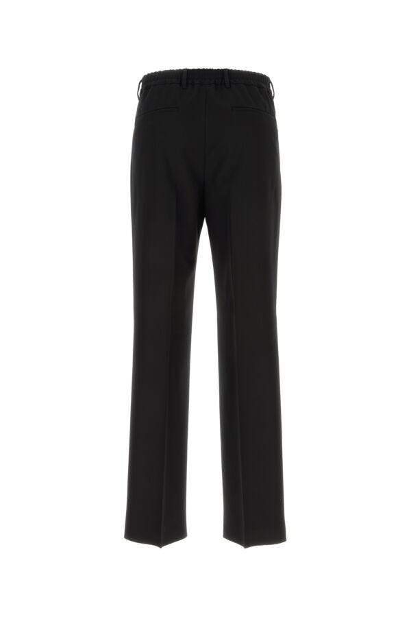 Fendi Man Black Wool Pant