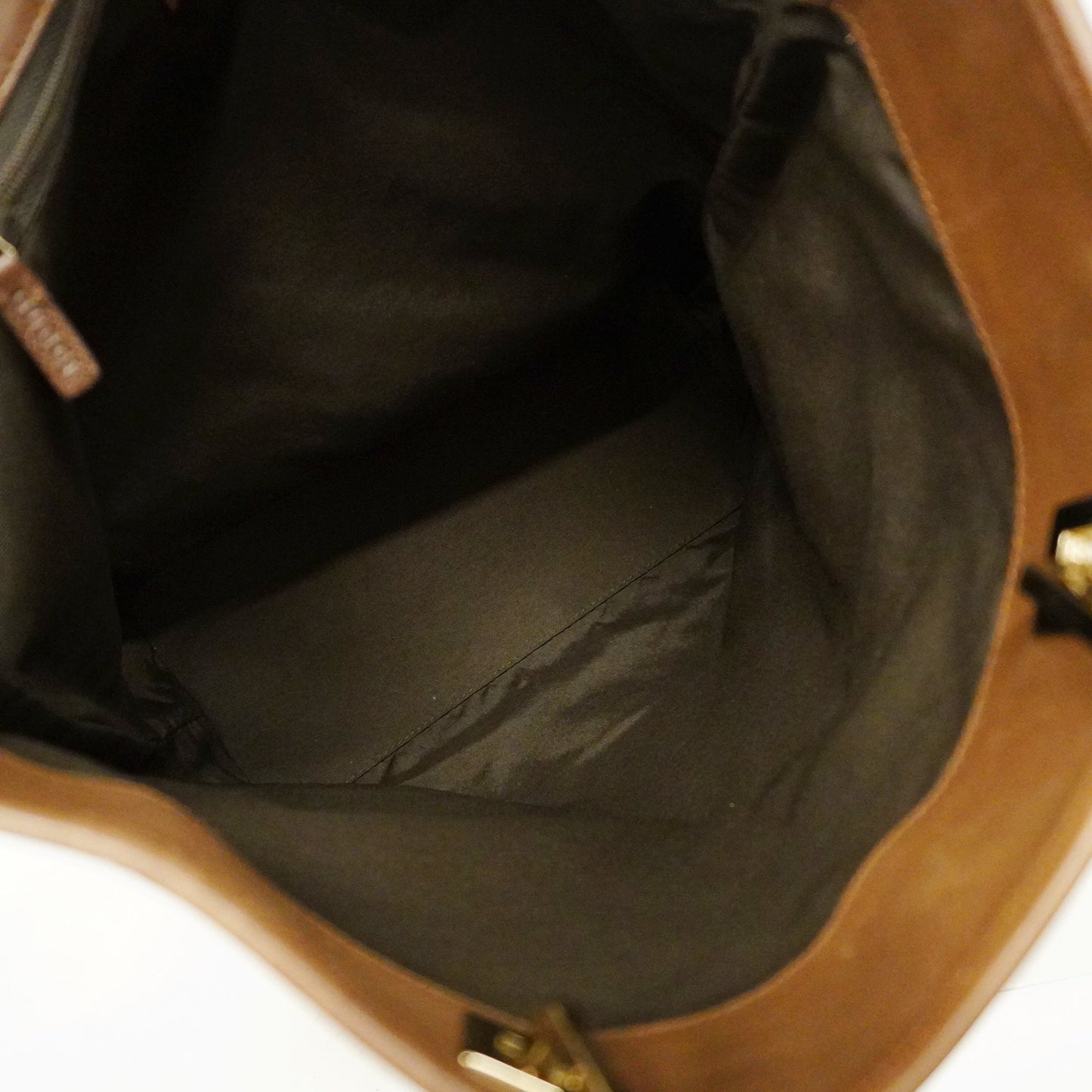 Gucci Leather Canvas Tote