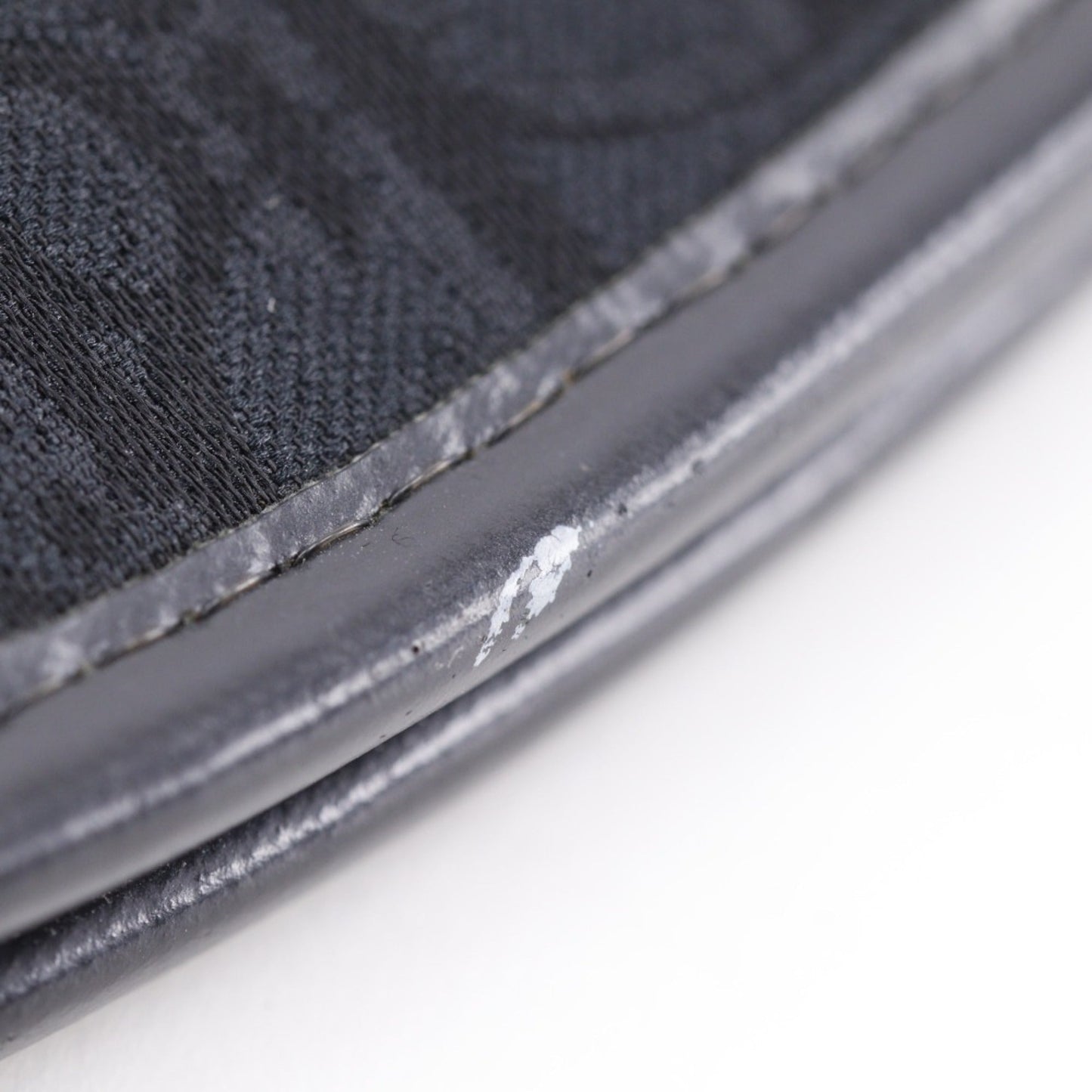 Christian Dior Black Canvas Shoulder Bag