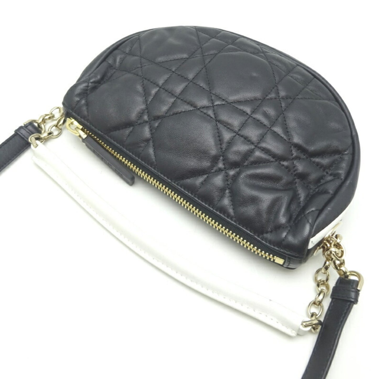 Christian Dior Black Leather Handbag