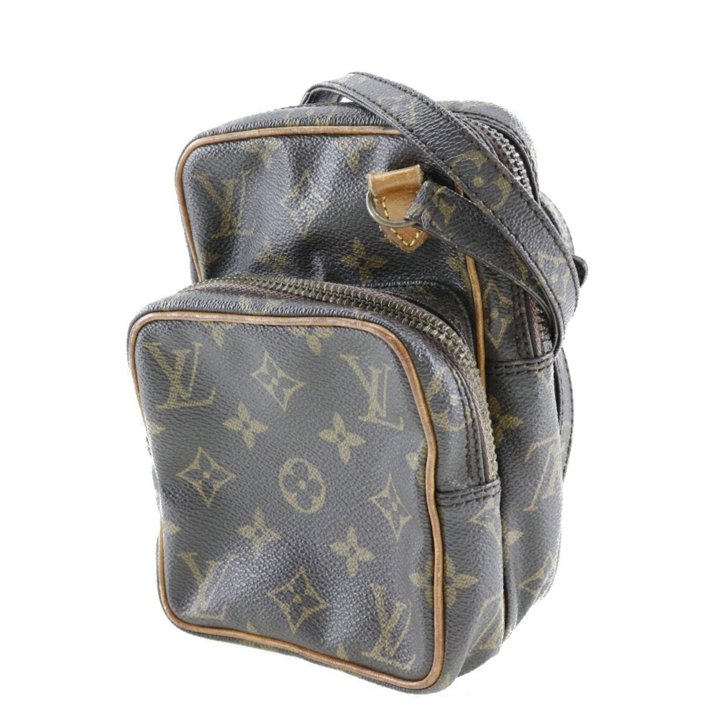 LOUIS VUITTON Mini Amazon Shoulder Bag M45238 Monogram Canvas Brown 852 Women's