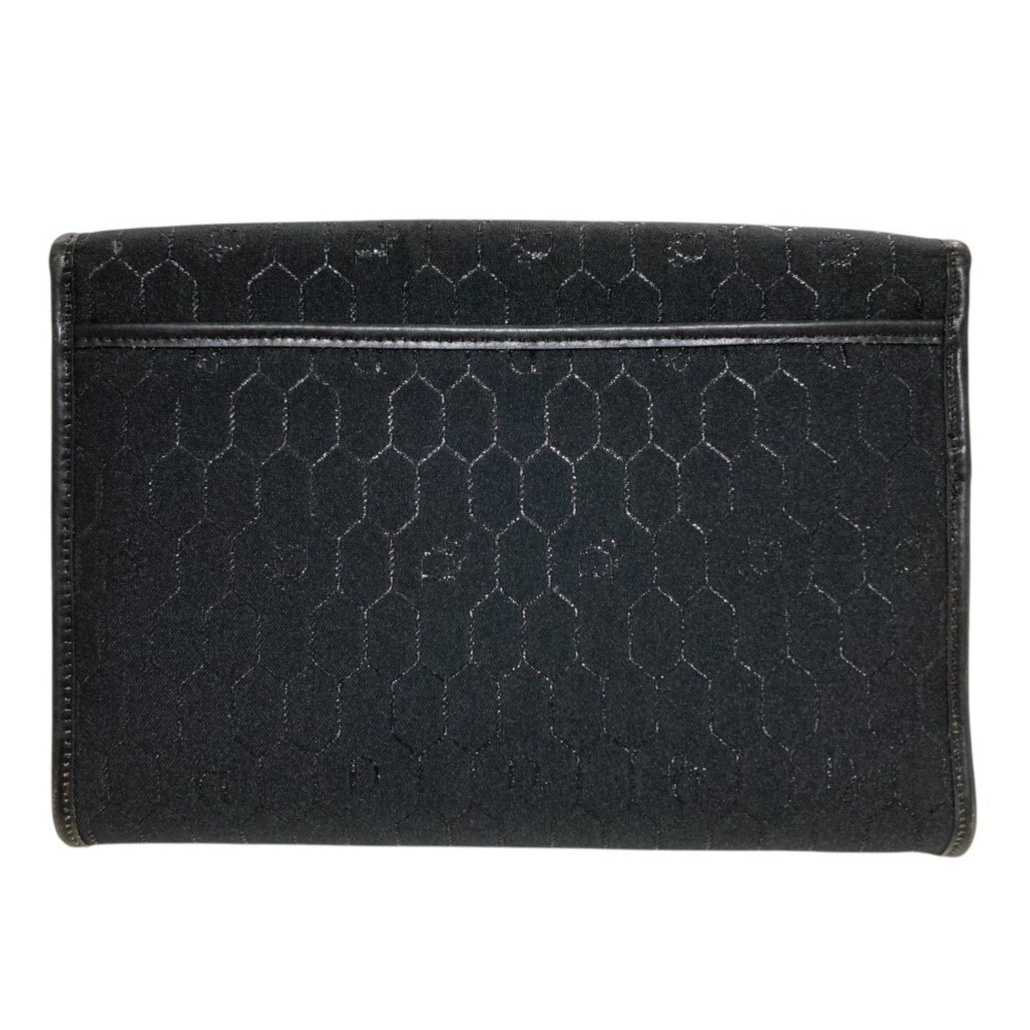 Christian Dior Black Canvas Shoulder Bag