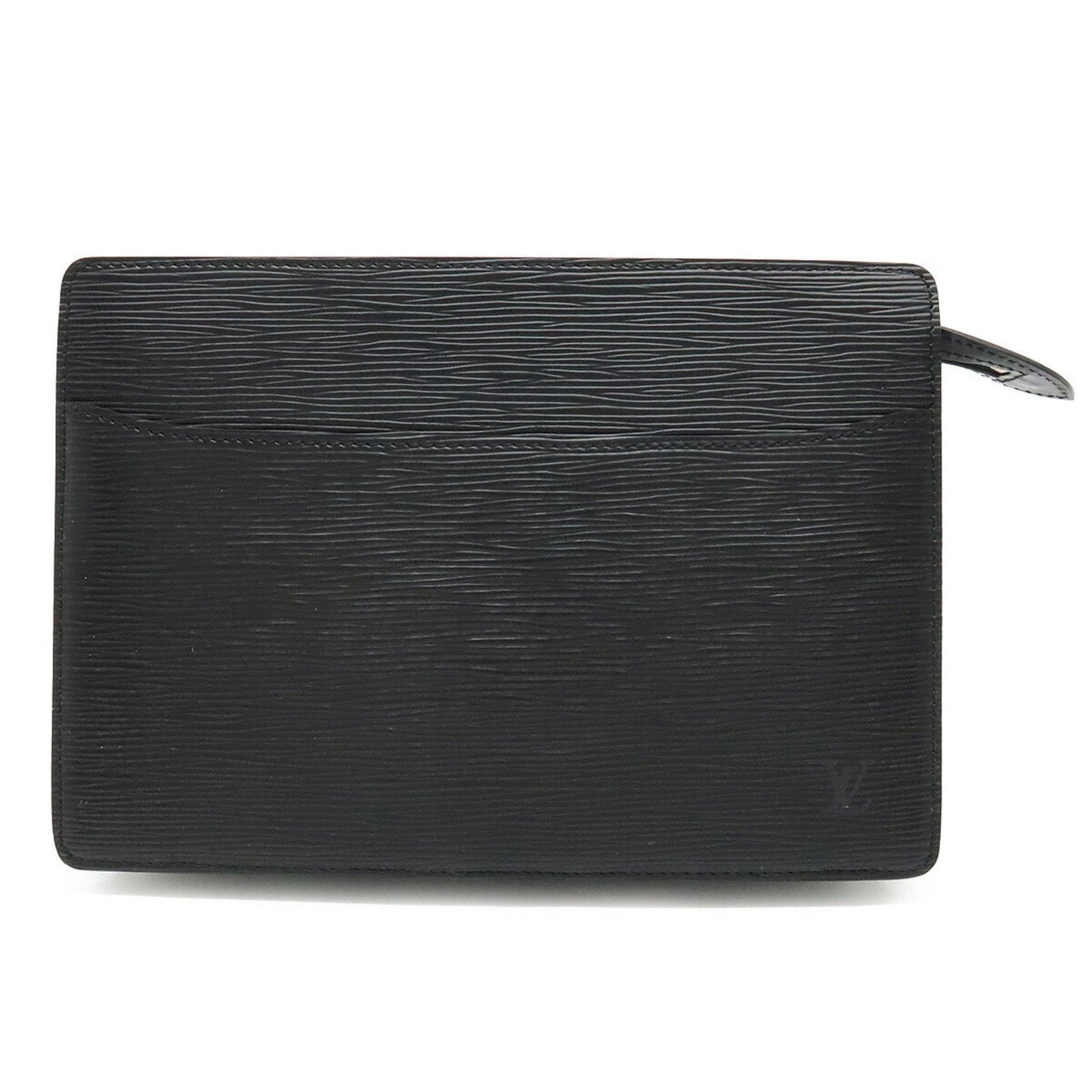 LOUIS VUITTON Epi Pochette Homme Second Bag Clutch Noir Black