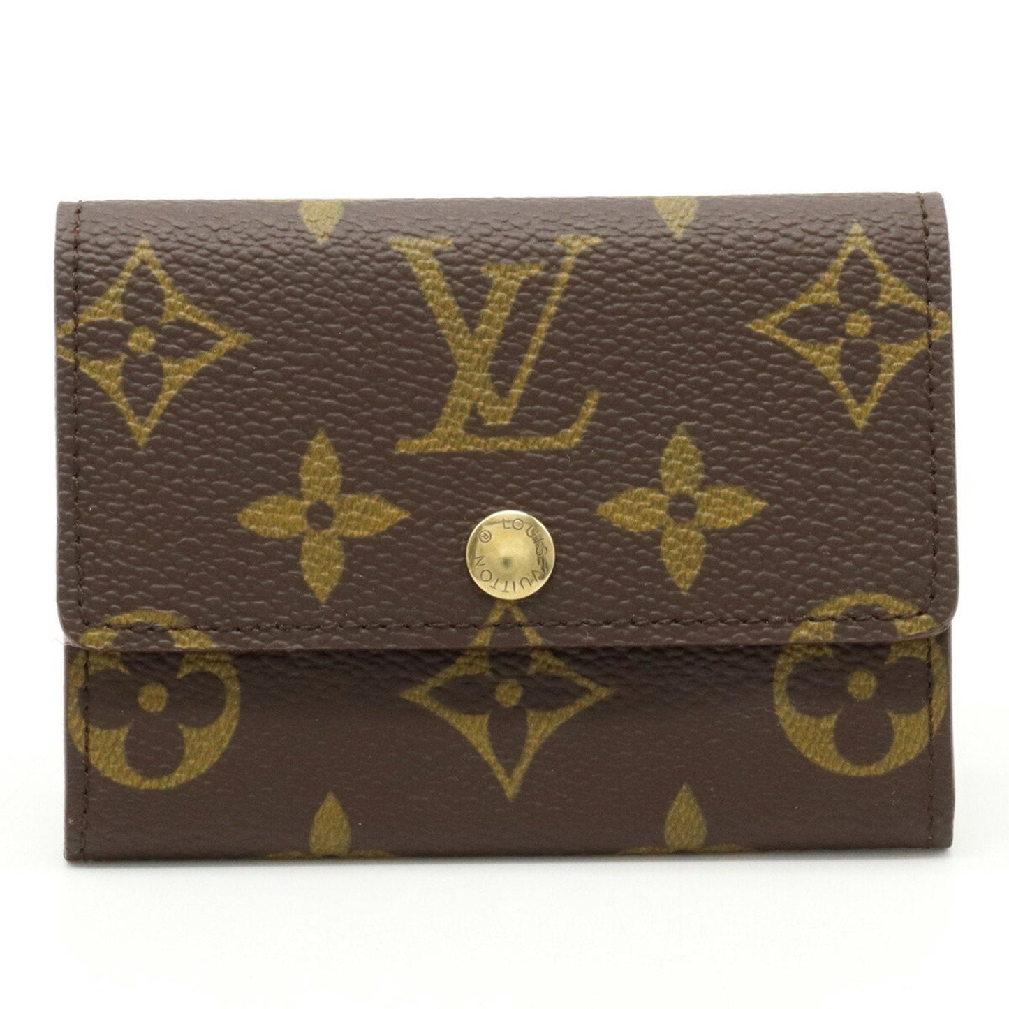LOUIS VUITTON Monogram Portomone Plastic Coin Case Purse Handbag