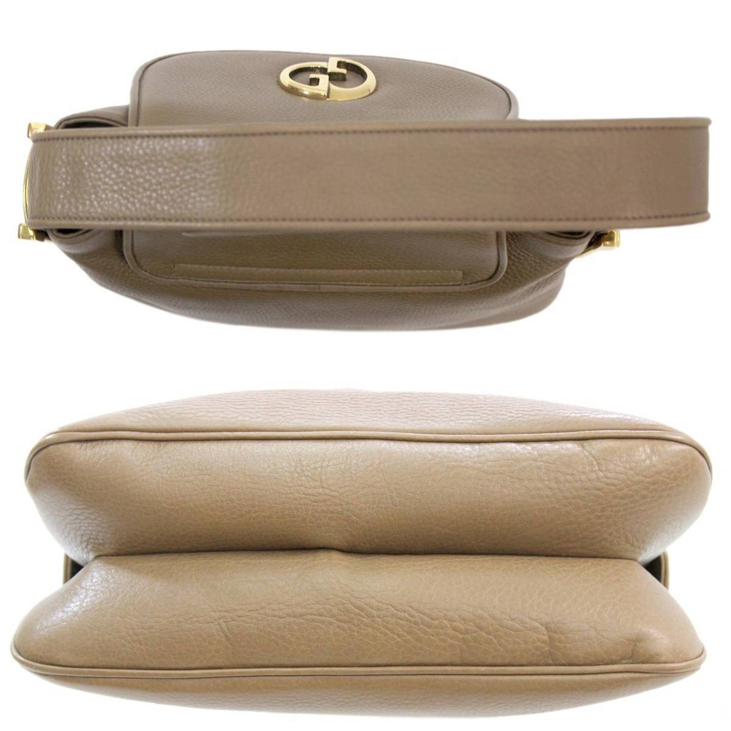 Gucci Leather Shoulder Bag Style 62
