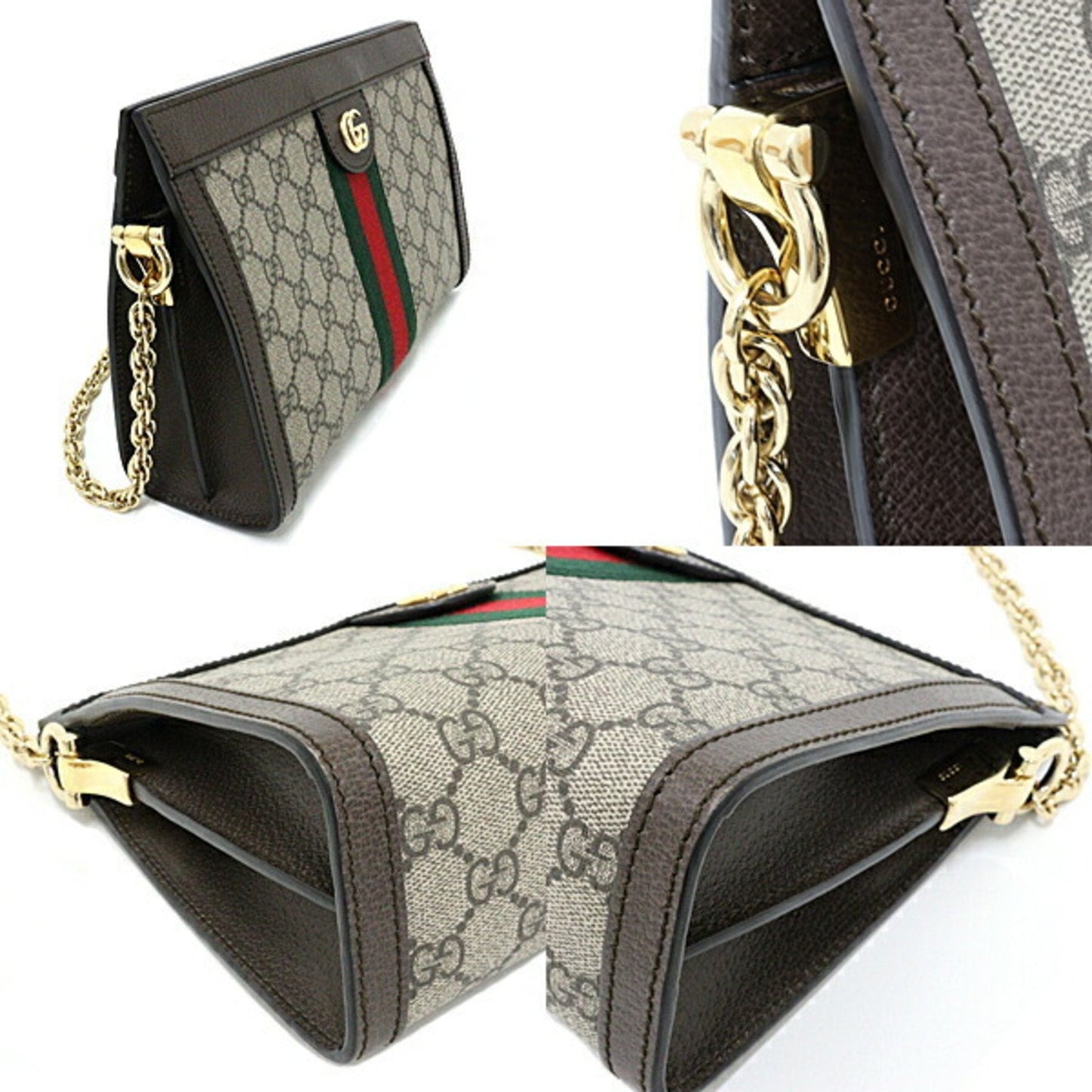 Gucci Canvas Shoulder Bag