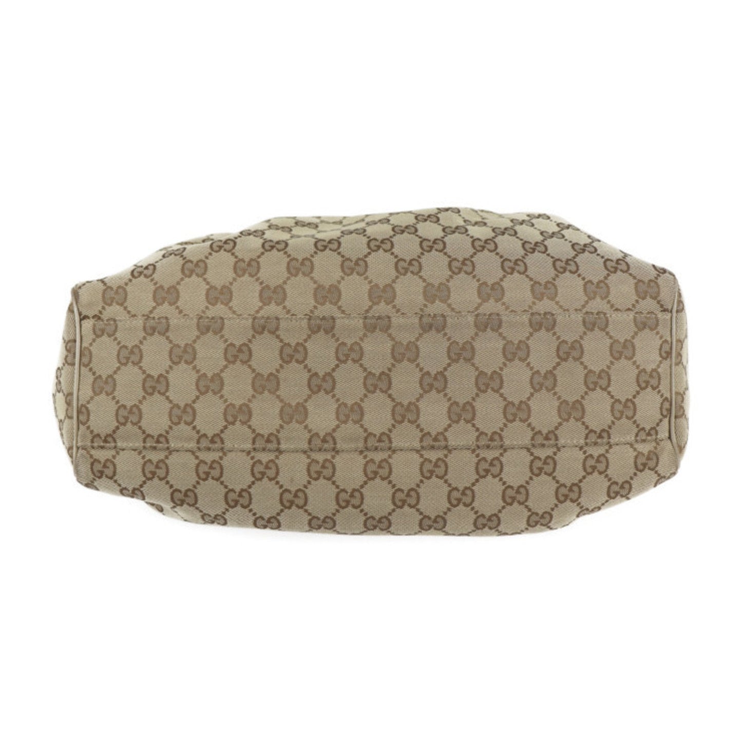 Gucci Lou Leather Canvas Tote