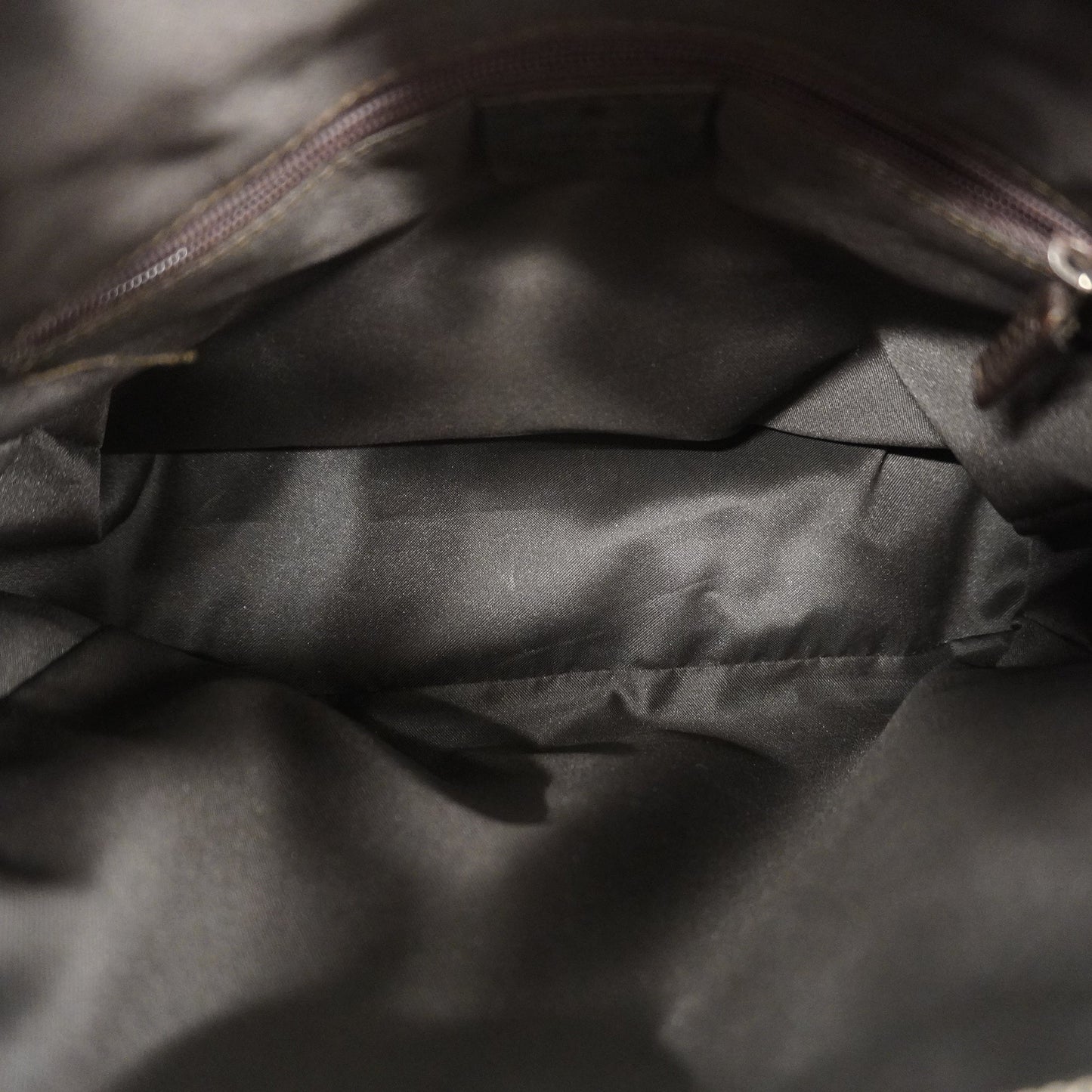 Gucci Leather Canvas Shoulder Bag