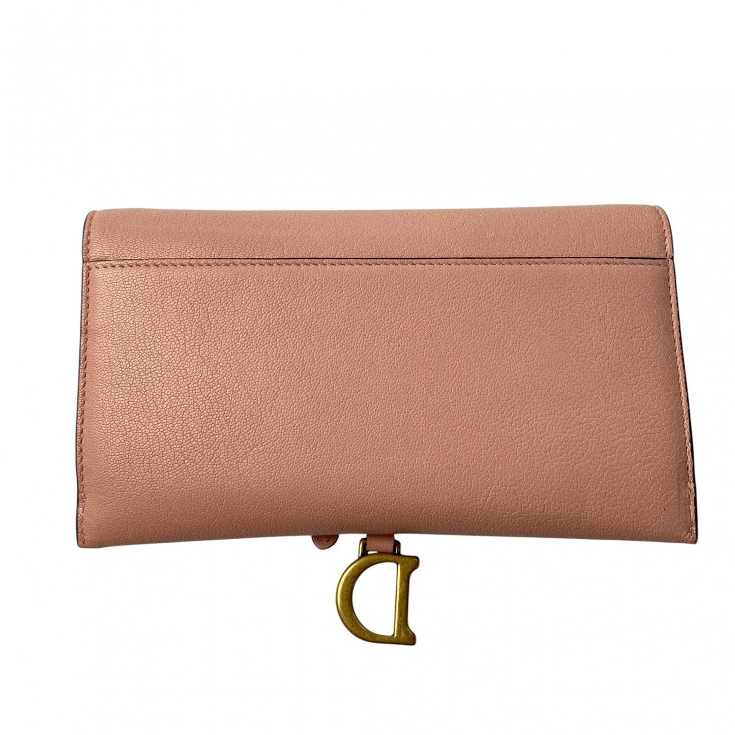 Christian Dior Pink Leather Shoulder Bag
