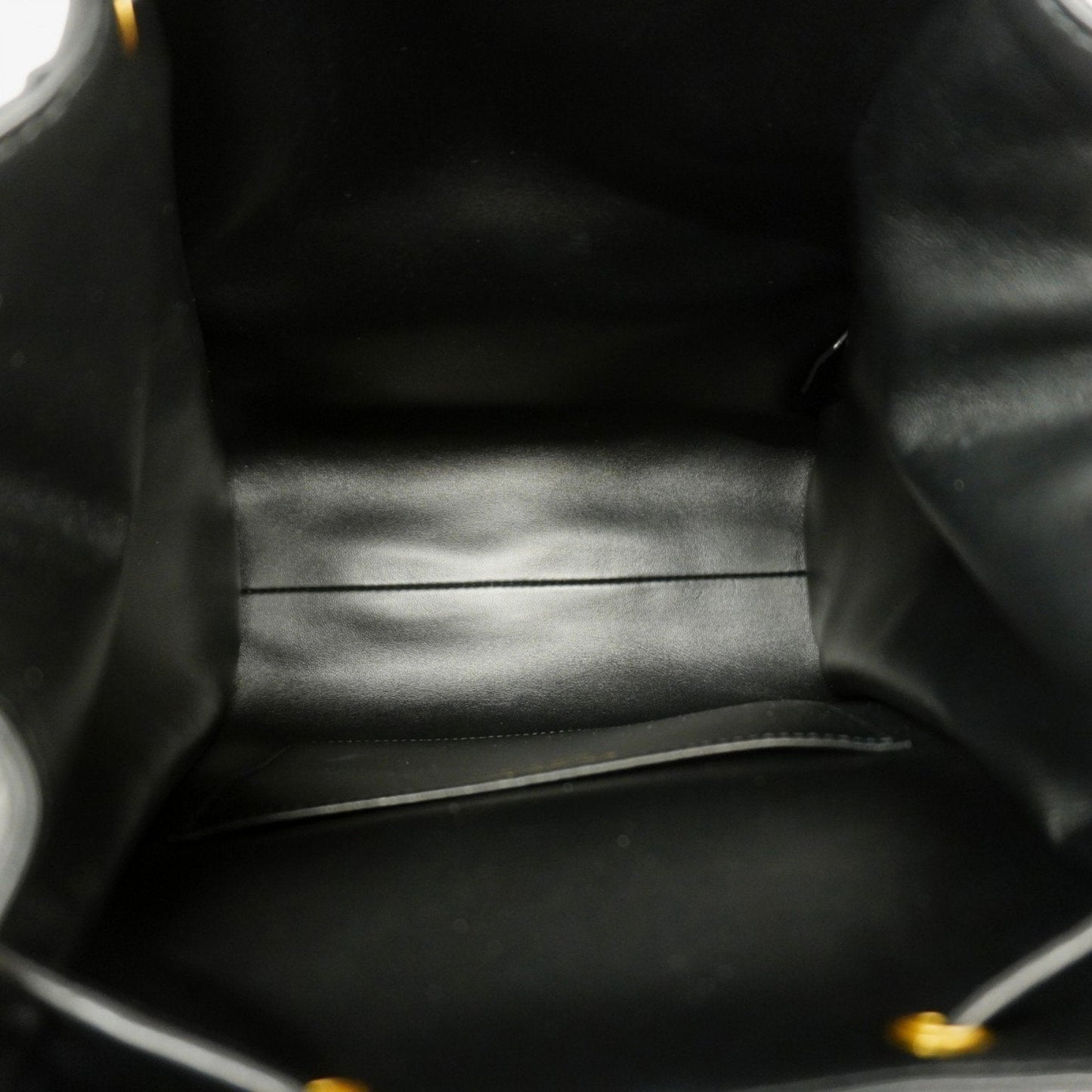 Christian Dior Black Leather Backpack