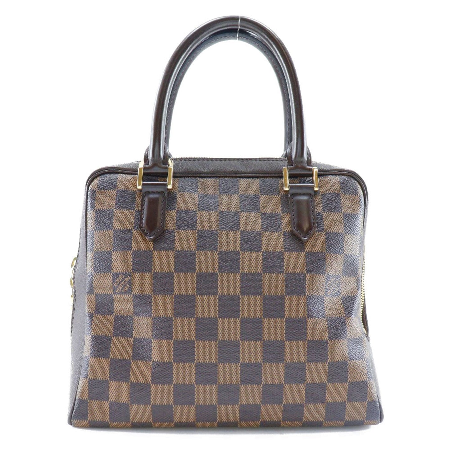 LOUIS VUITTON Brera Handbag Damier Canvas Brown Women's