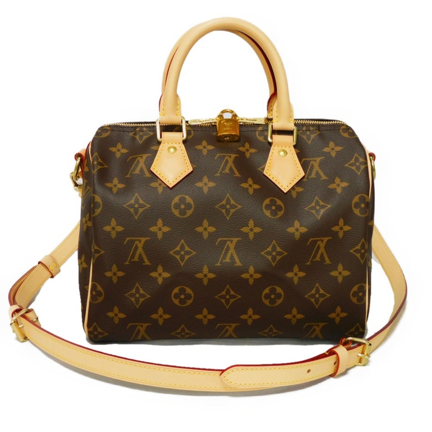 LOUIS VUITTON Handbag Bandouliere 25 New Mini Boston Bag Shoulder Monogram Women's