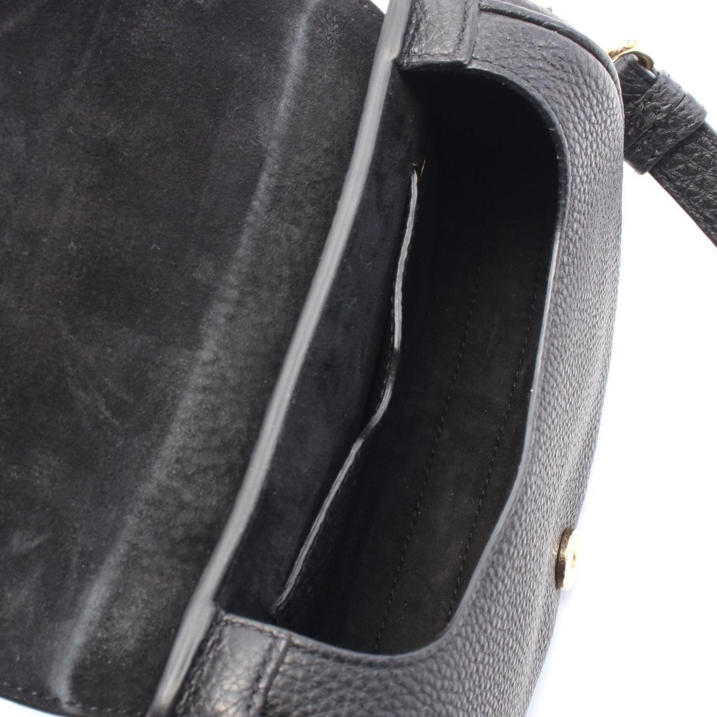 Christian Dior Black Leather Shoulder Bag