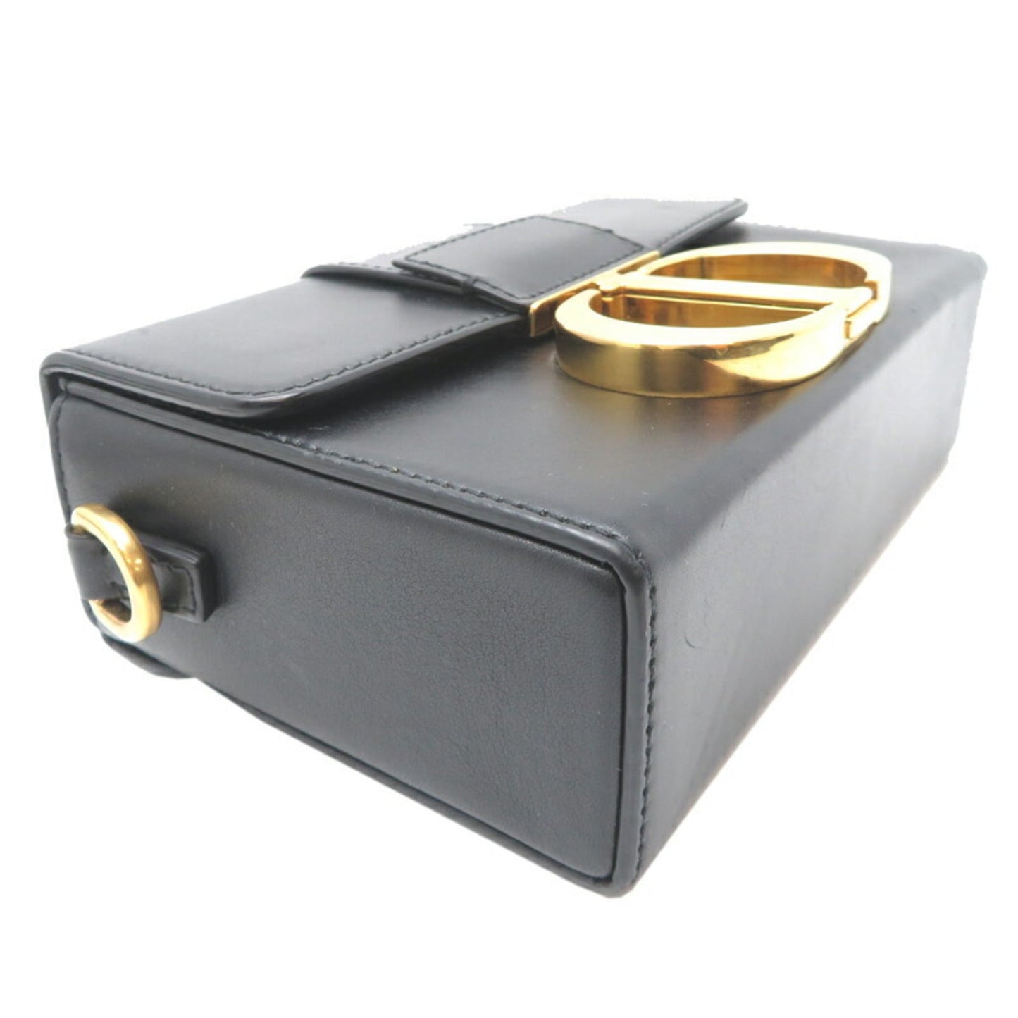 Christian Dior Black Leather Shoulder Bag