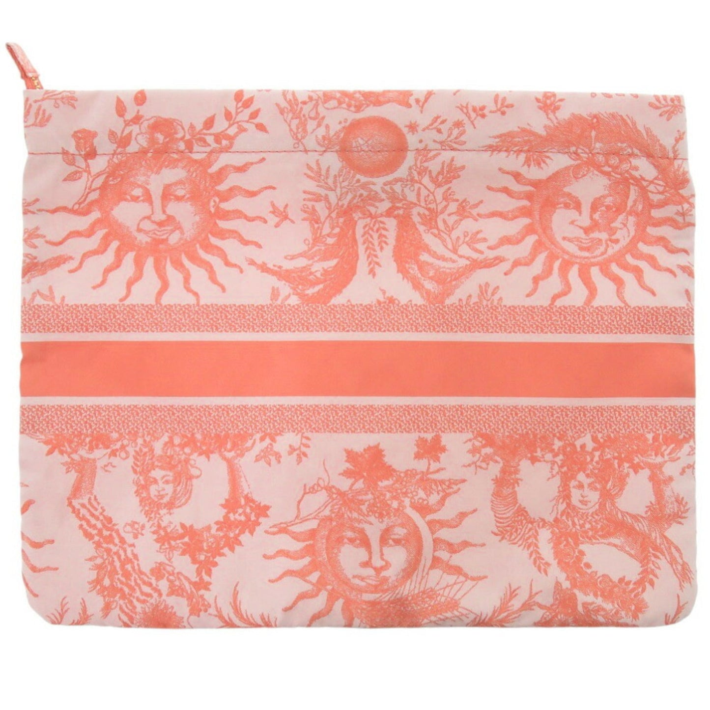 Christian Dior Pink Fabric Pouch
