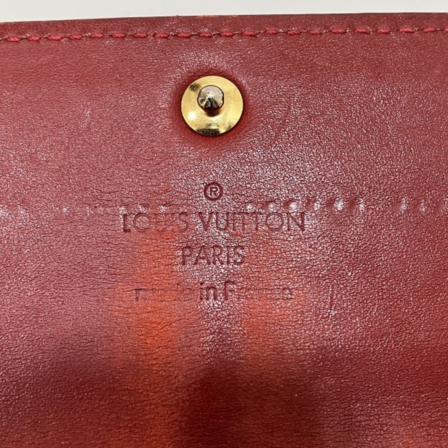 LOUIS VUITTON Monogram Vernis Portefeuille Sarah M93530 Long Wallet Women's