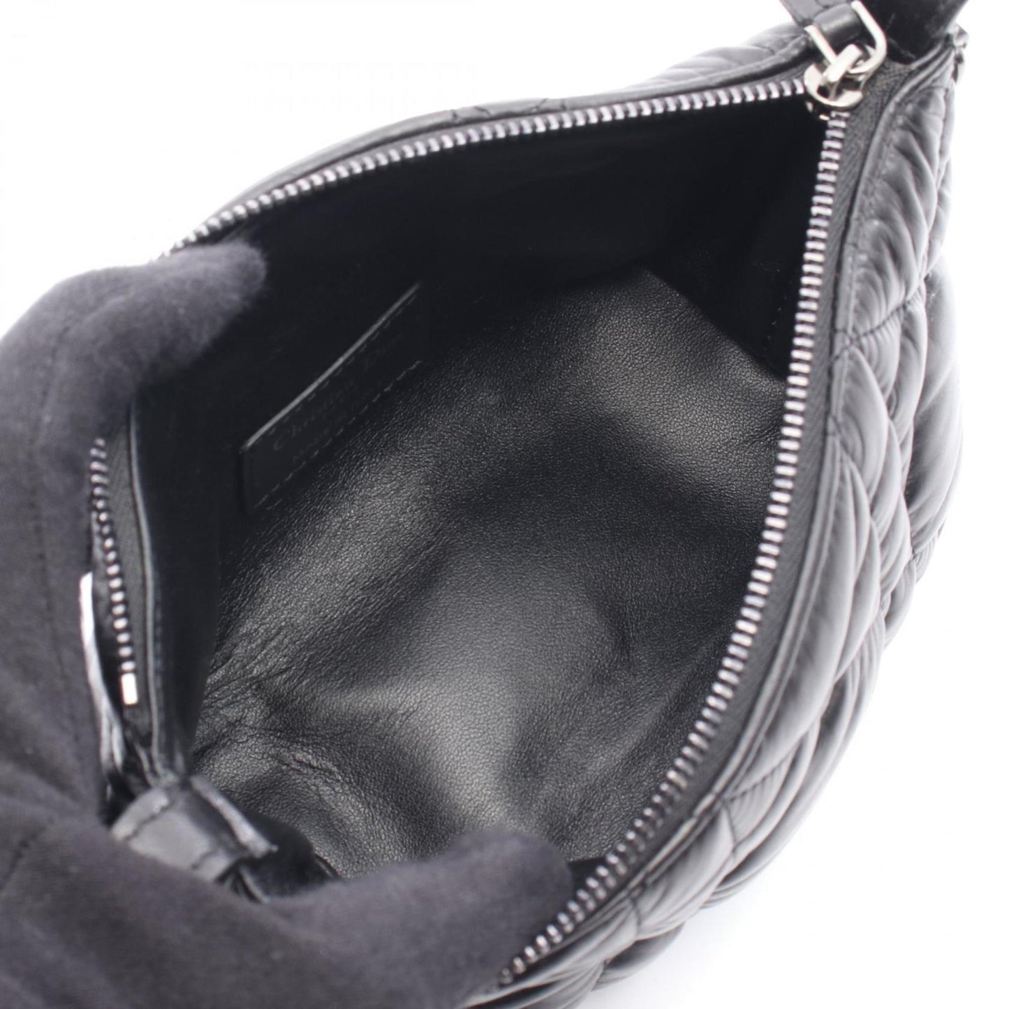 Christian Dior Black Leather Handbag
