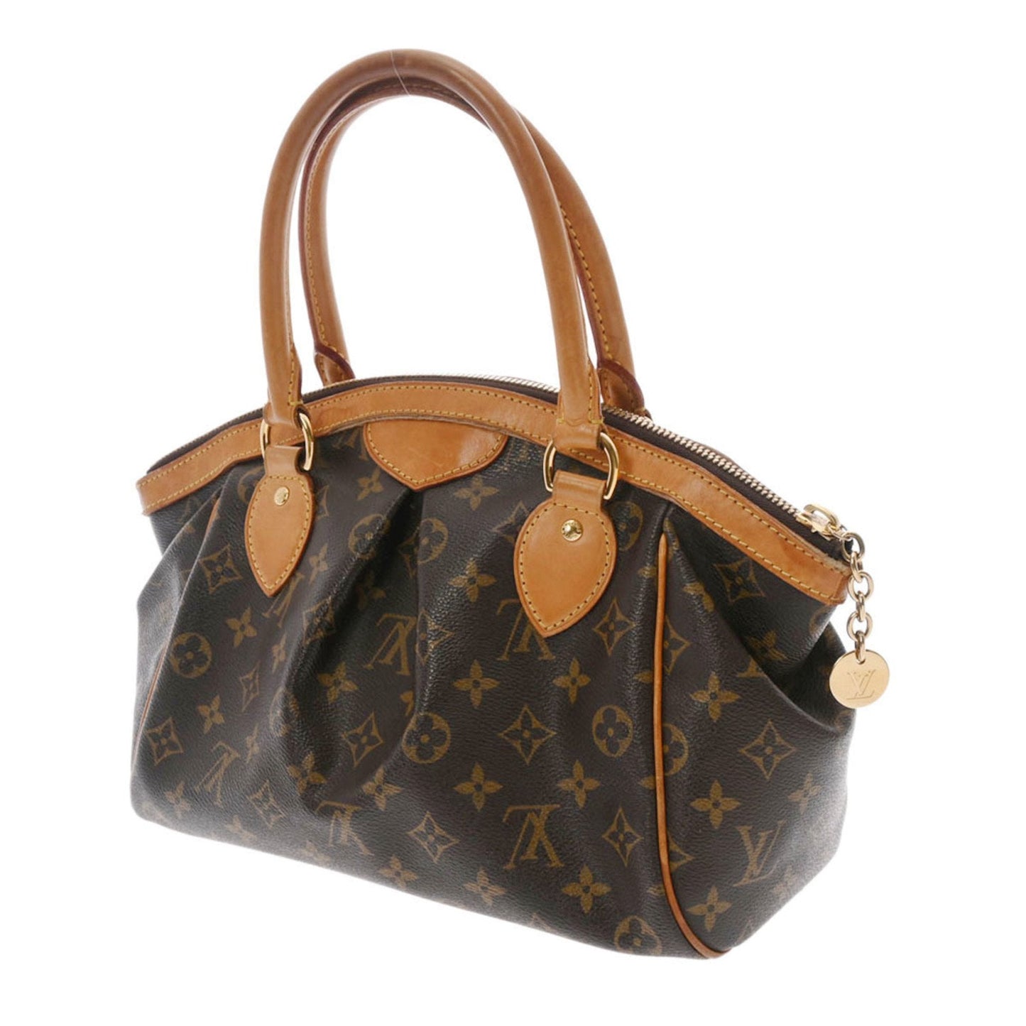 LOUIS VUITTON Monogram Tivoli PM Brown M40143 Ladies Canvas Handbag