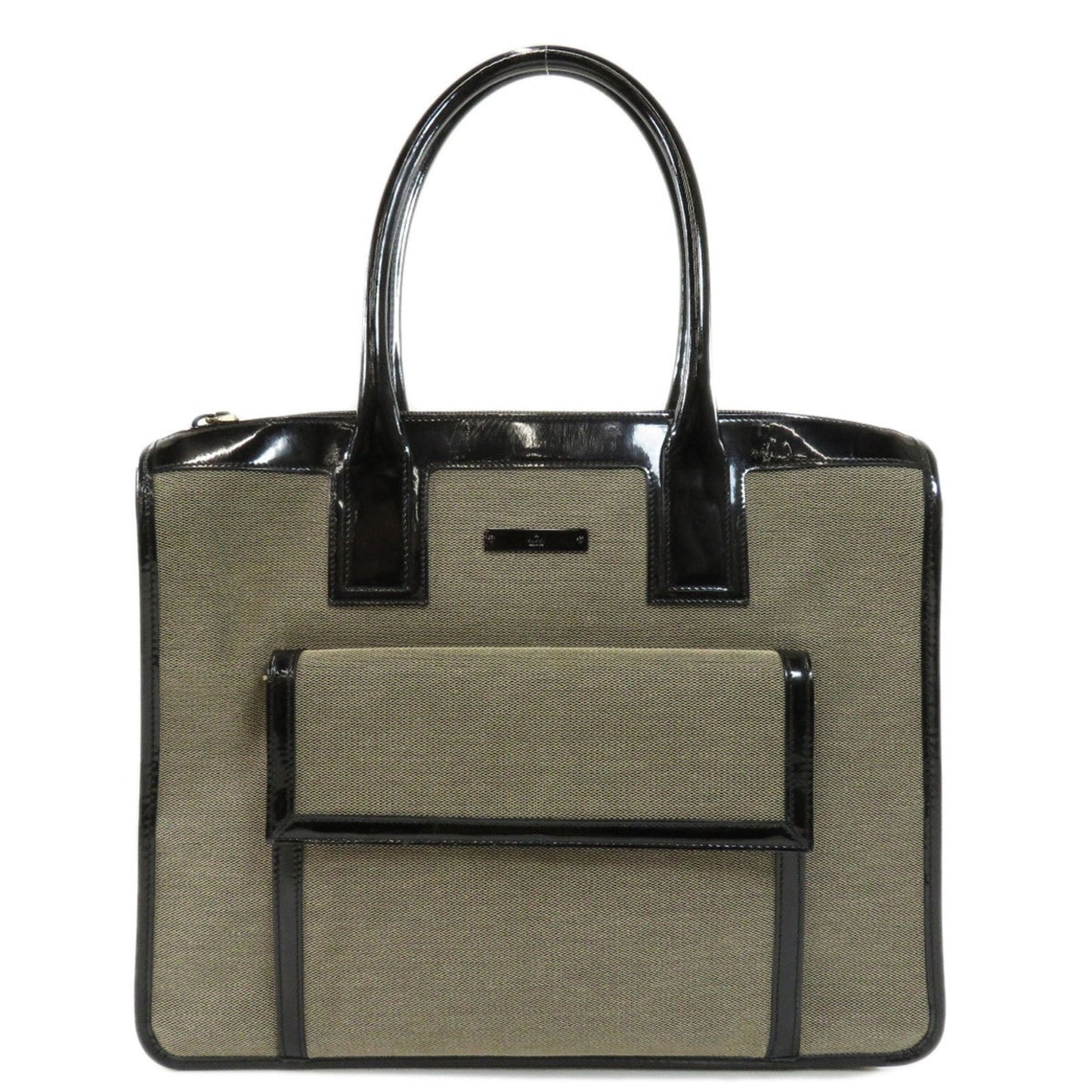 Gucci Leather Canvas Tote Style 50
