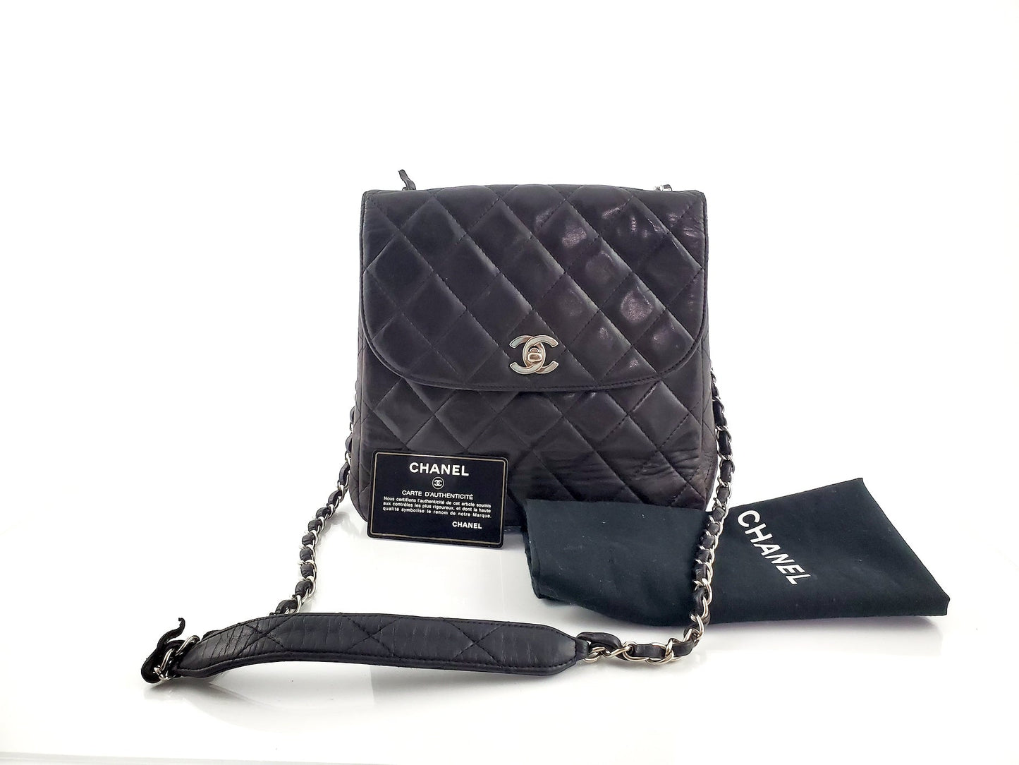 CHANEL 1997 Quilted Crossbody Flap Bag