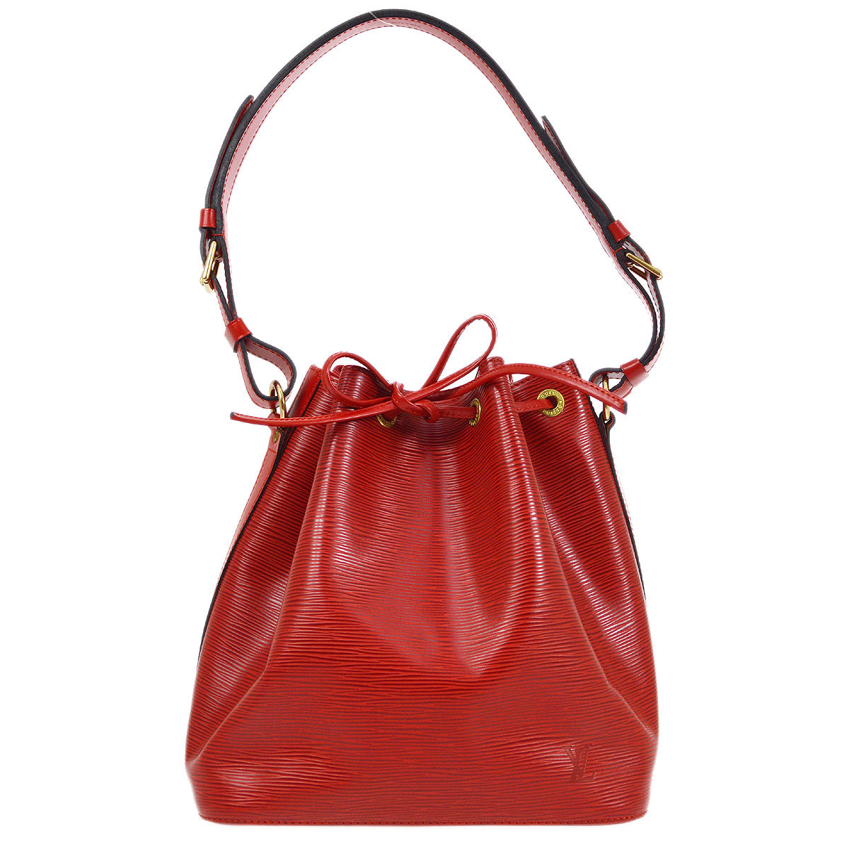 Louis Vuitton 1996 PETIT NOE RED EPI Crossbody