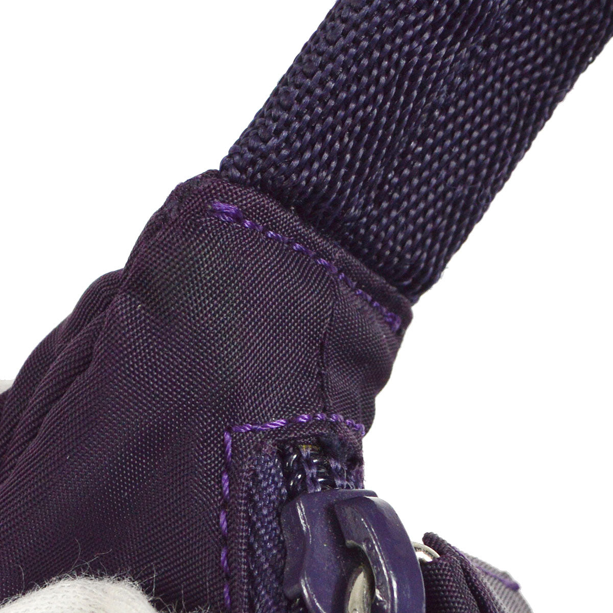 Prada * Hobo Bag Purple Nylon