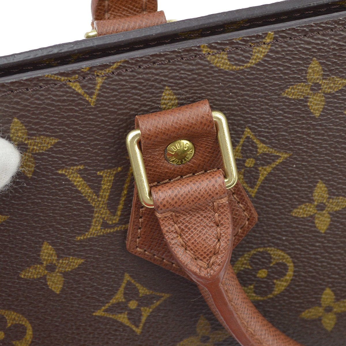 Louis Vuitton Monogram Sac Triangle Handbag M51360