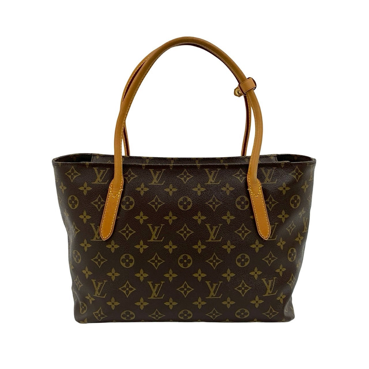 LOUIS VUITTON Handbag leather Brown Monogram Raspail PM