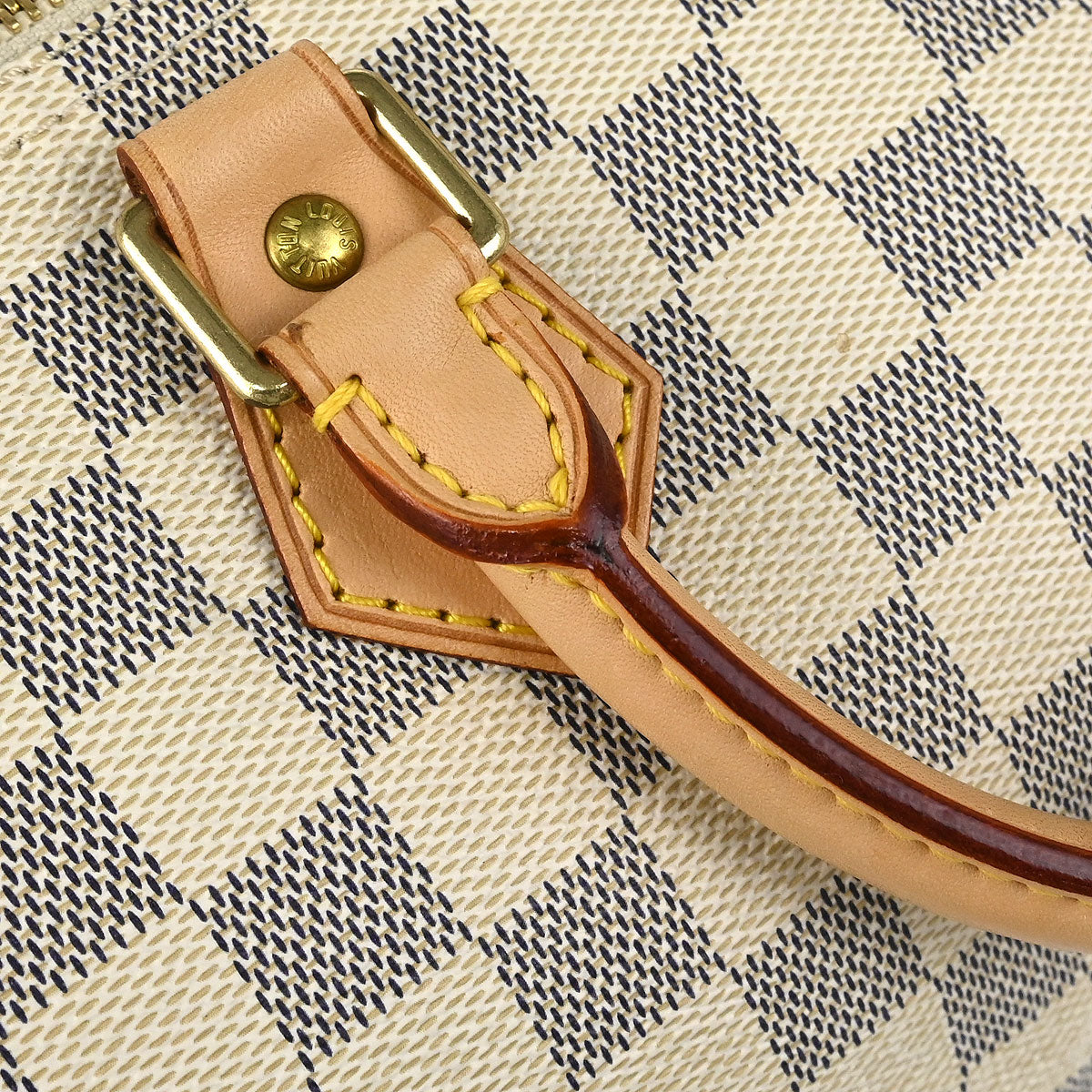 Louis Vuitton 2007 Damier Azur 25 Handbag N41534