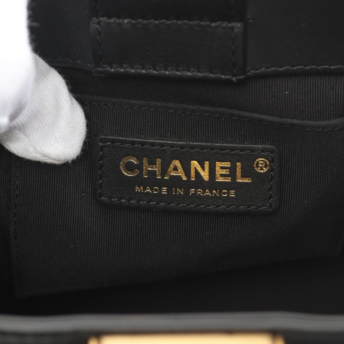 Chanel Boy Chanel Lambskin Shoulder Bag