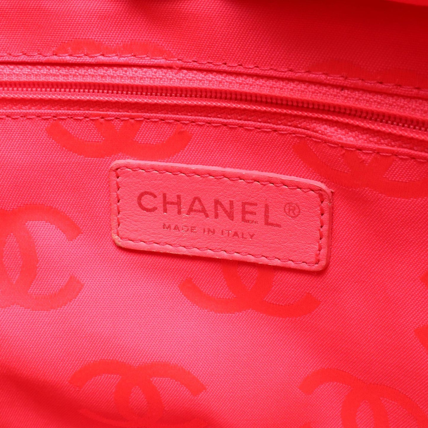 Chanel Cambon Line Lambskin Tote Bag