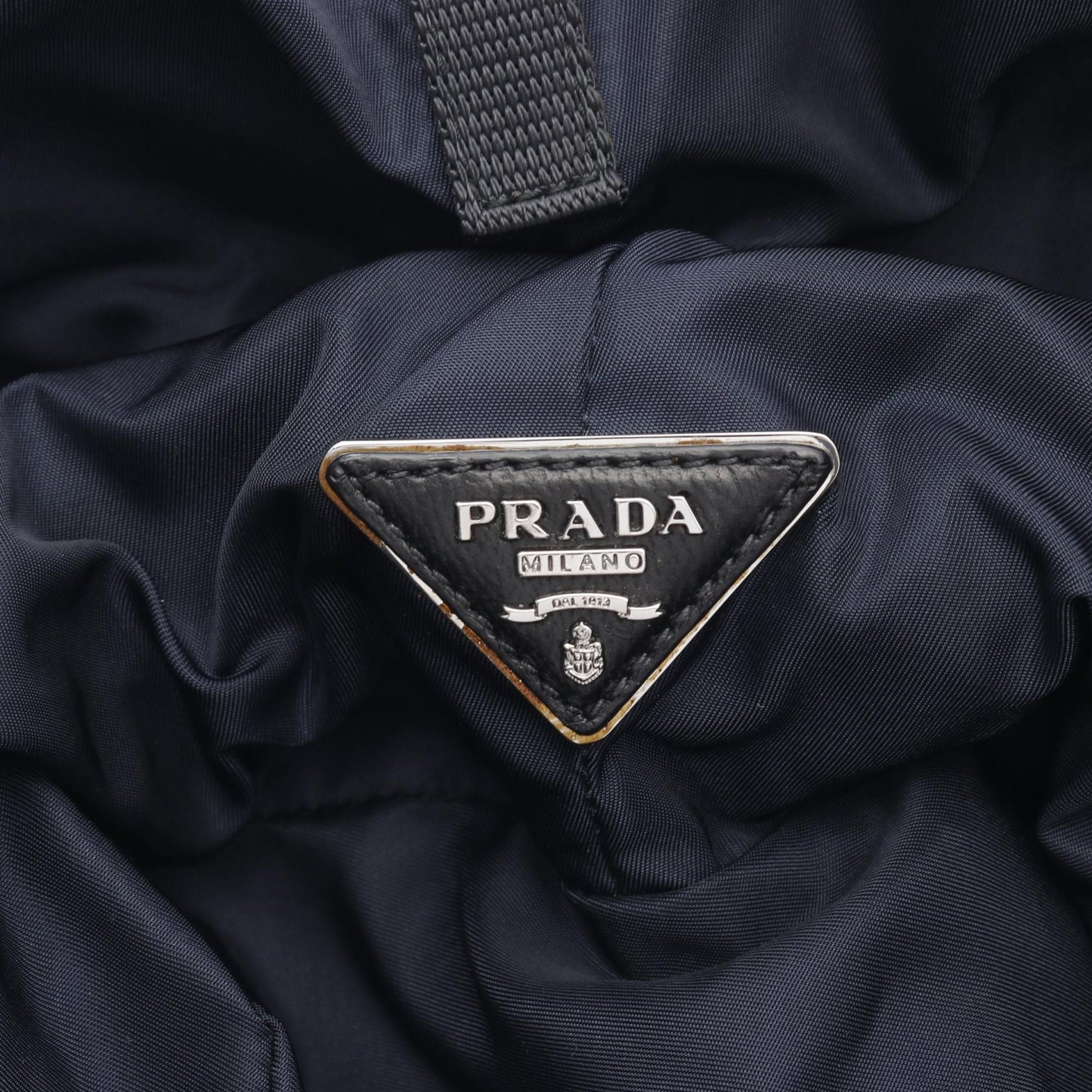 Prada TESSUTO DOUBLE Nylon Leather 2way Bag