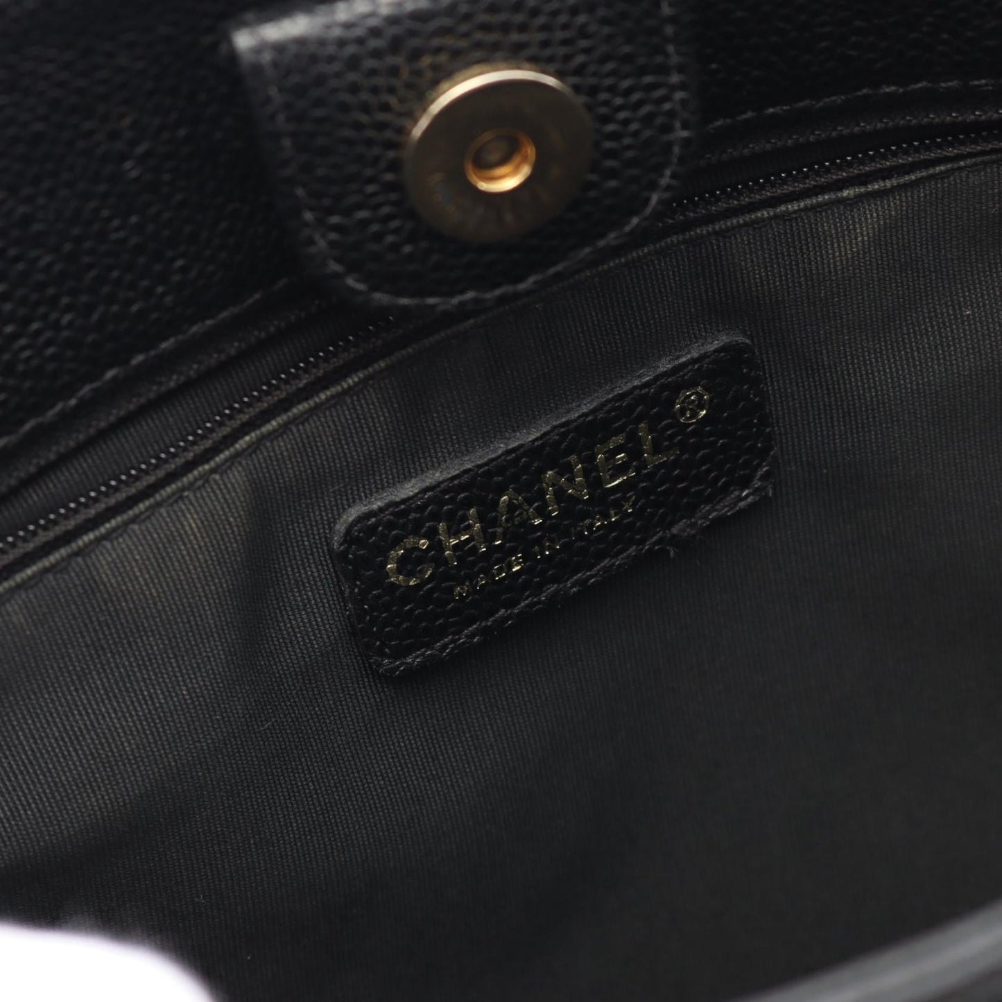 Chanel Matelasse PST Caviar Skin Tote Bag