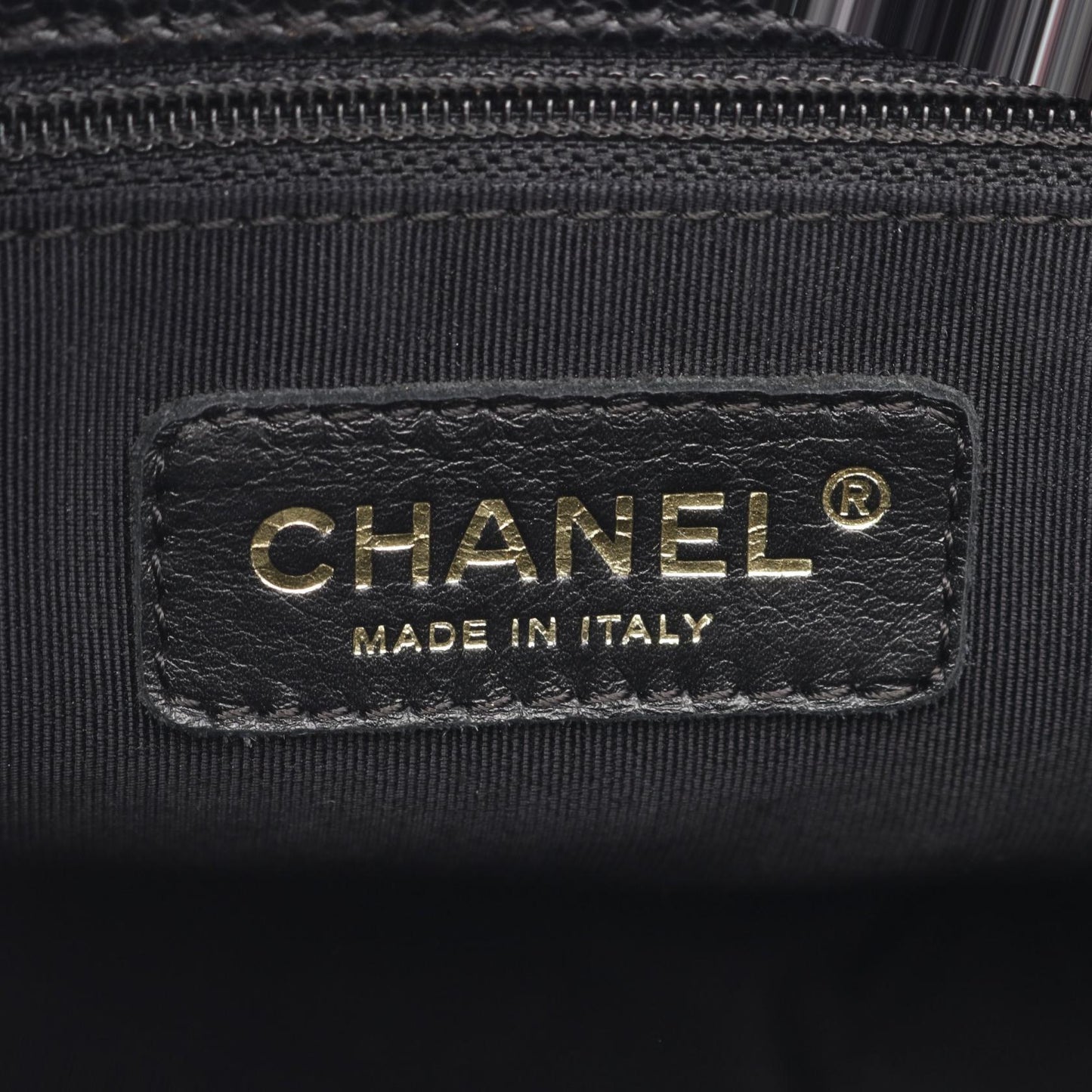 Chanel Matelasse PST Caviar Skin Tote Bag