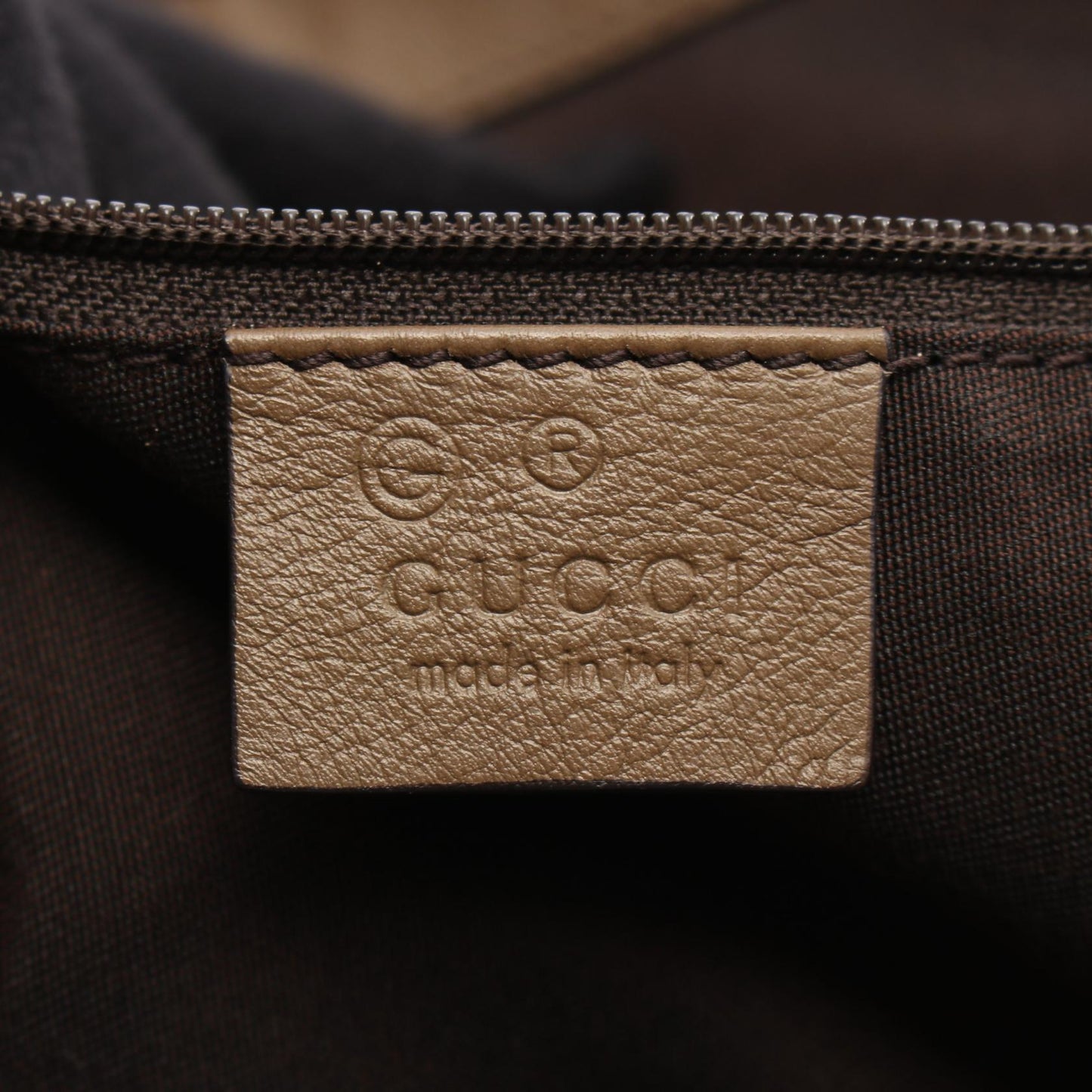 Gucci GG Crystal Leather Tote Bag