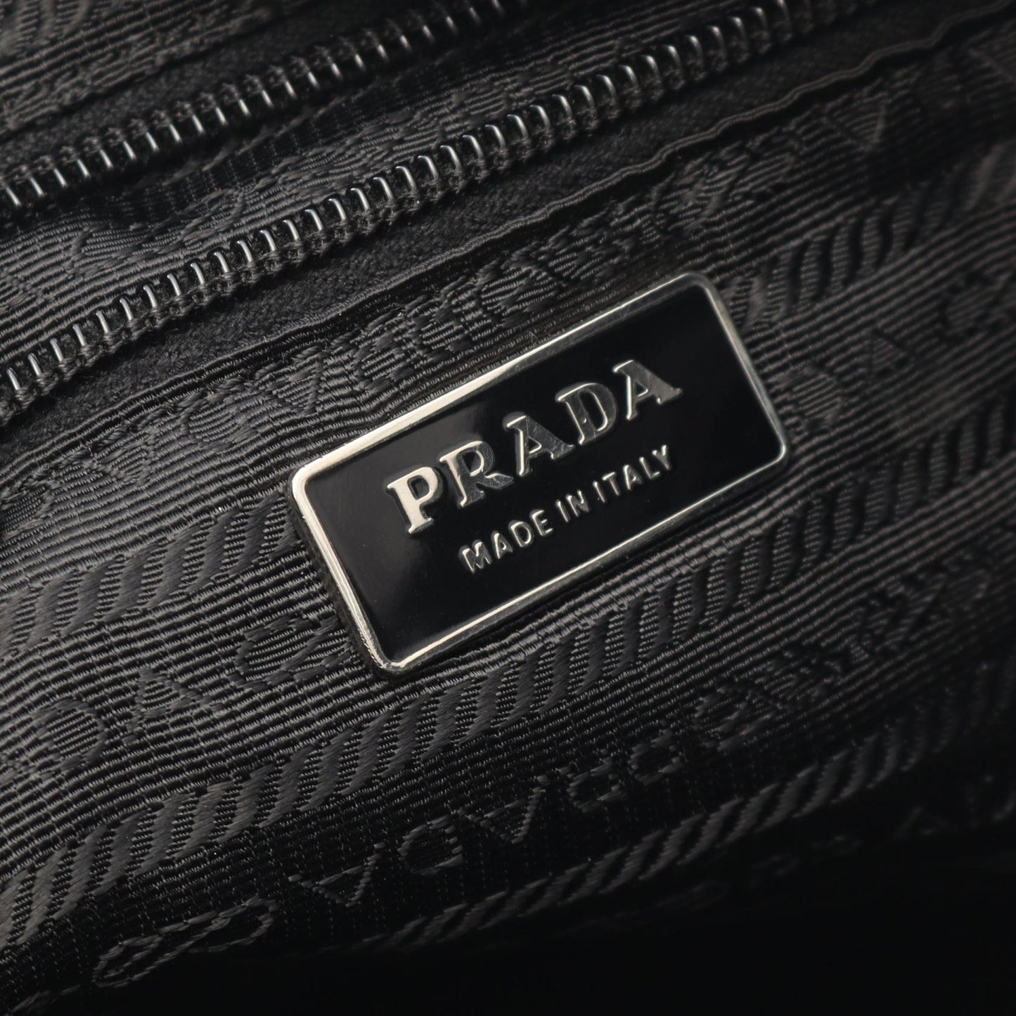 Prada Nylon Saffiano Shoulder Bag
