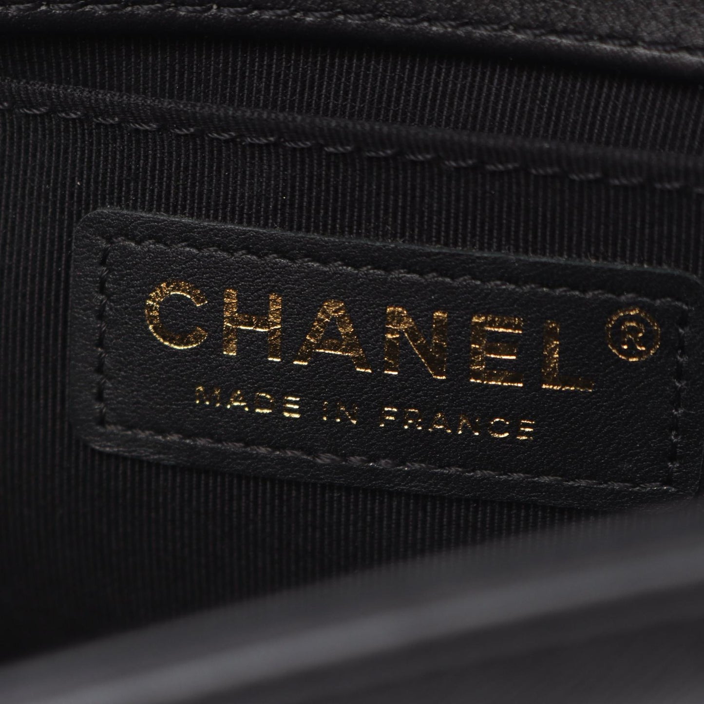 Chanel Boy Chanel Leather Fabric Shoulder Bag