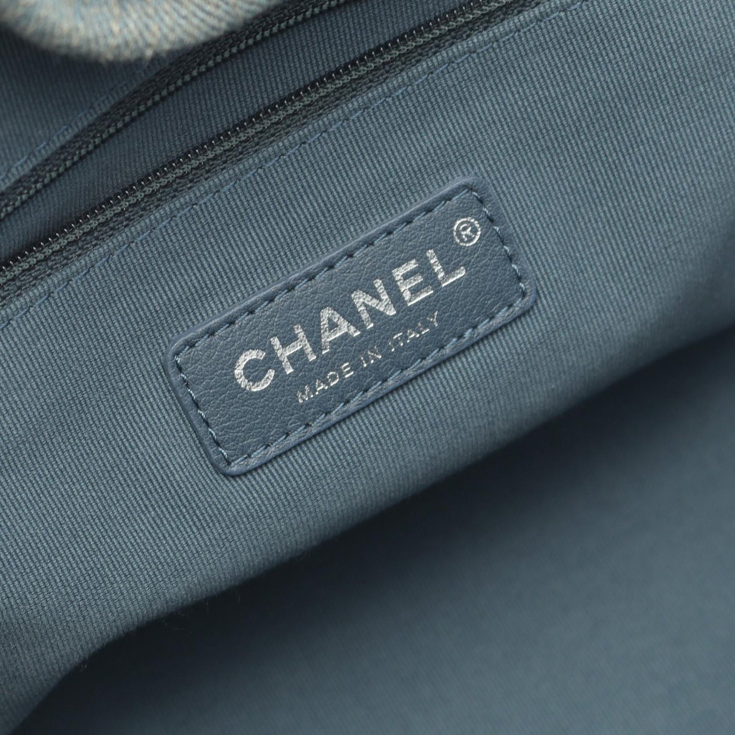 Chanel Deauville Denim Tote Bag