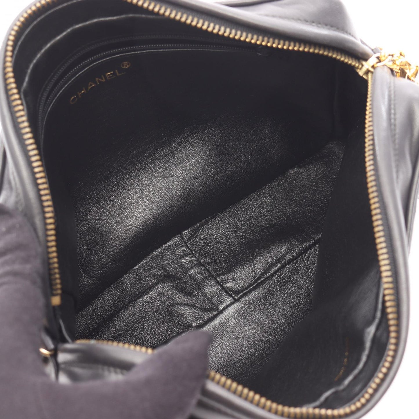 Chanel Mademoiselle Lambskin Shoulder Bag
