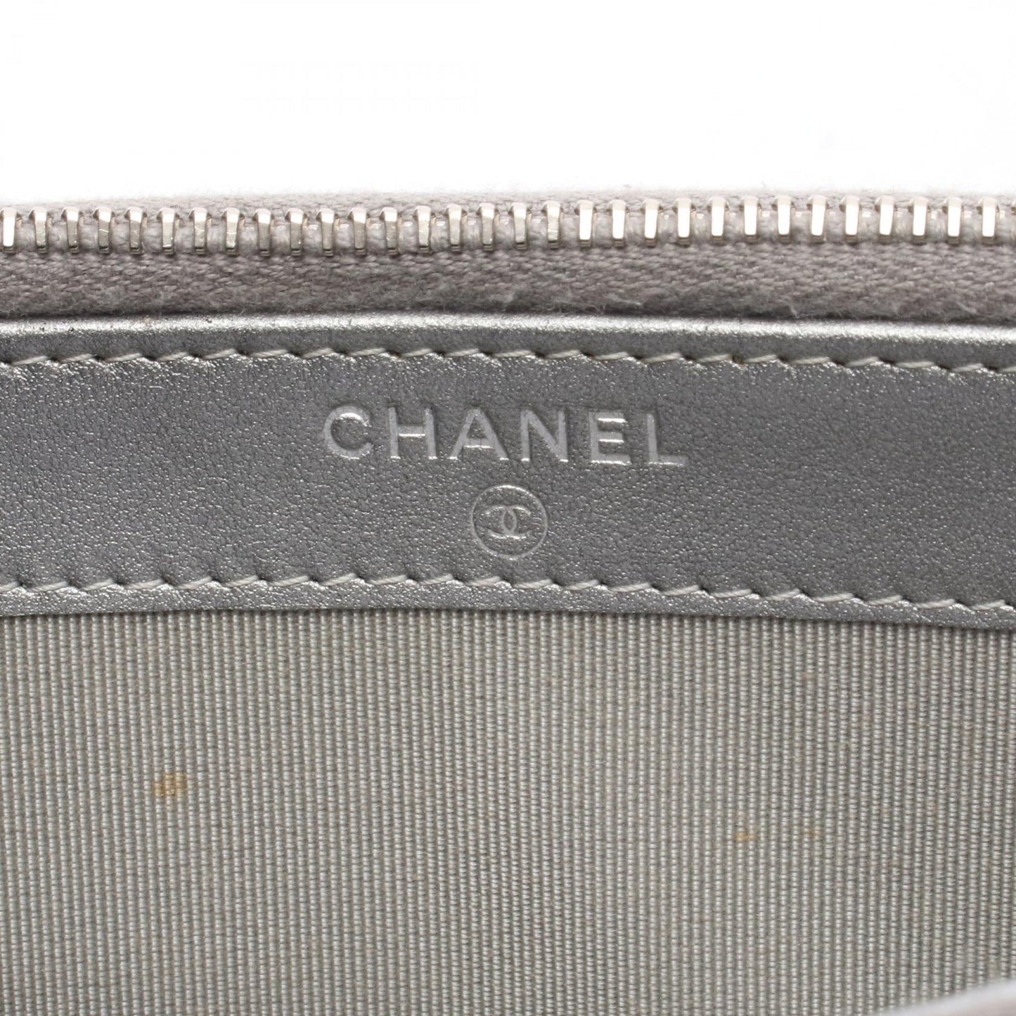 Chanel Chevron V Stitch Leather Shoulder Bag
