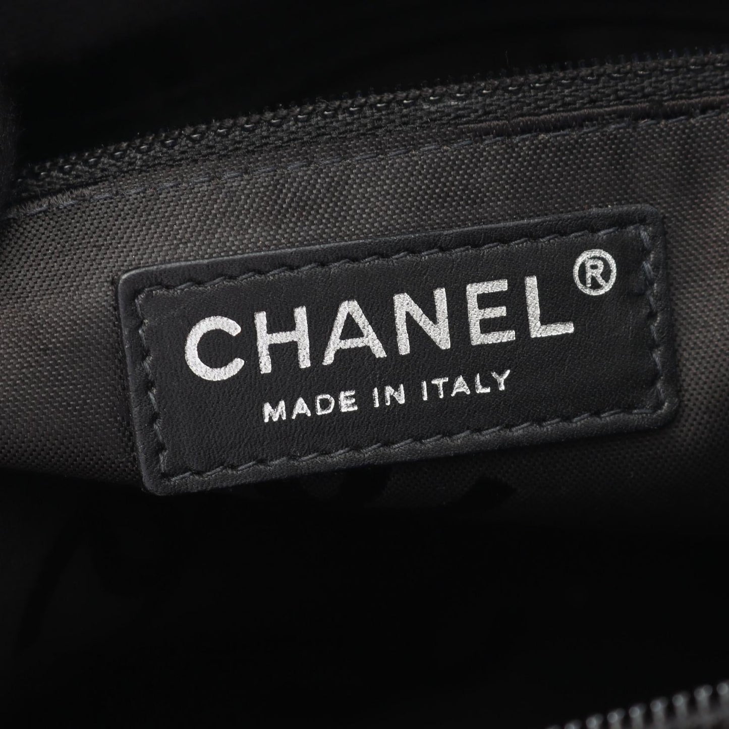 Chanel Cambon Line Lambskin Tote Bag
