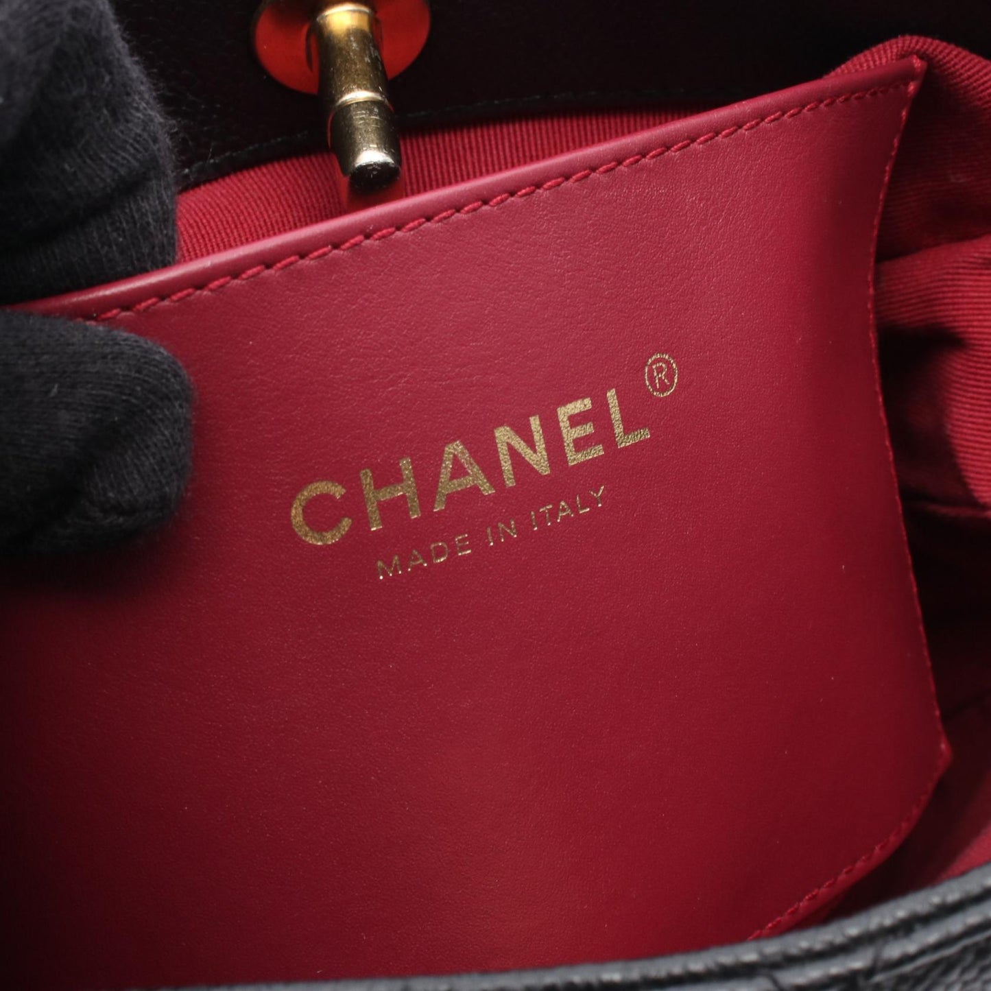 Chanel Small Shopping Bag Calf Shoulder Bag