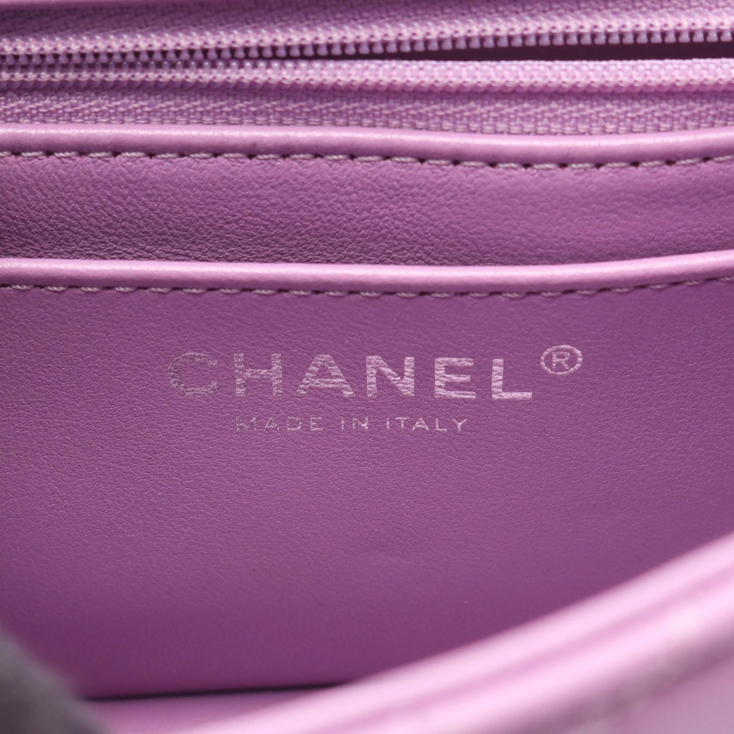 Chanel Mini Matelassé Lambskin Shoulder Bag