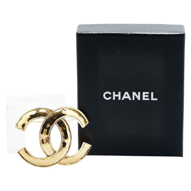 Chanel Gold Plated Coco Mark Brooch 94P Classic Flap Tote