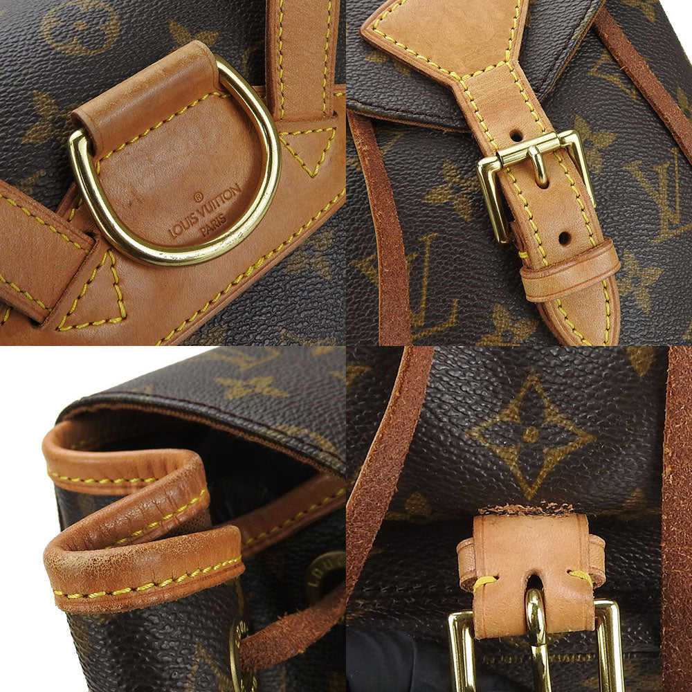 LOUIS VUITTON Backpack Monogram Brown MontsourisMM unisex(Unisex)