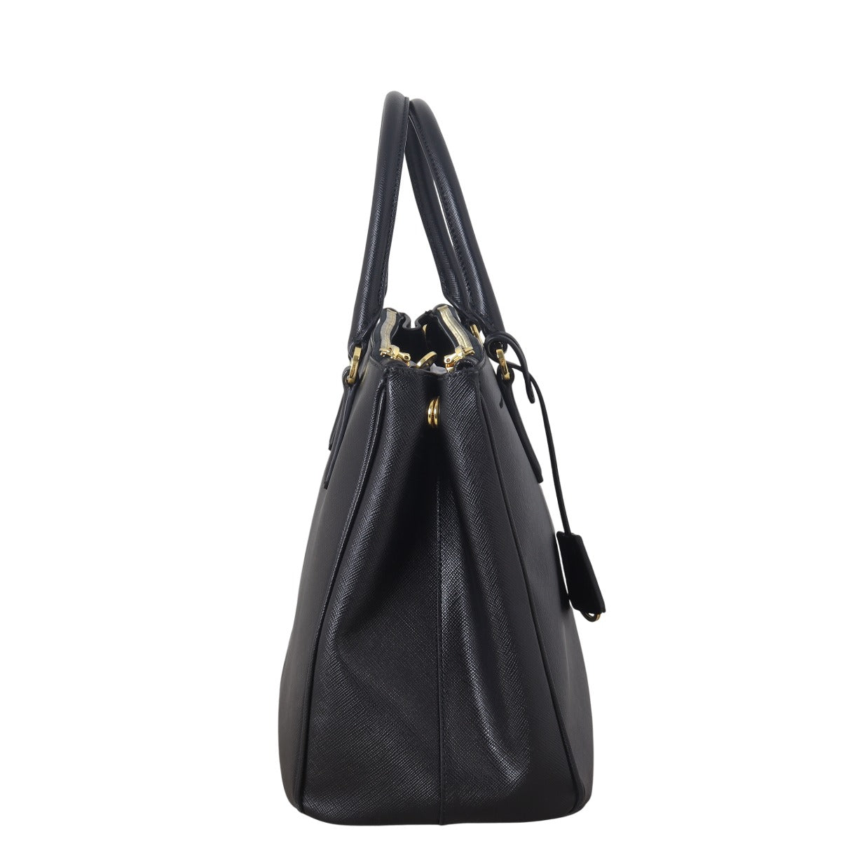 Prada Saffiano Lux Galleria Double Zip Tote Medium